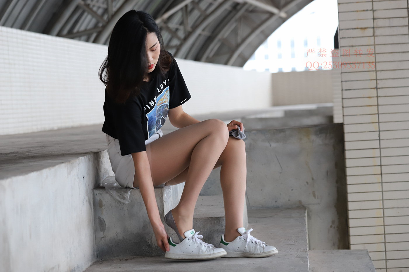 图片[76]-大西瓜爱牙膏-2018 7.8月活动 模特2（二） 贝壳头户外肉丝+船袜 (3)[150P] – 速更版-美库