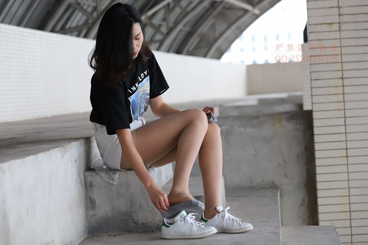 图片[78]-大西瓜爱牙膏-2018 7.8月活动 模特2（二） 贝壳头户外肉丝+船袜 (3)[150P] – 速更版-美库