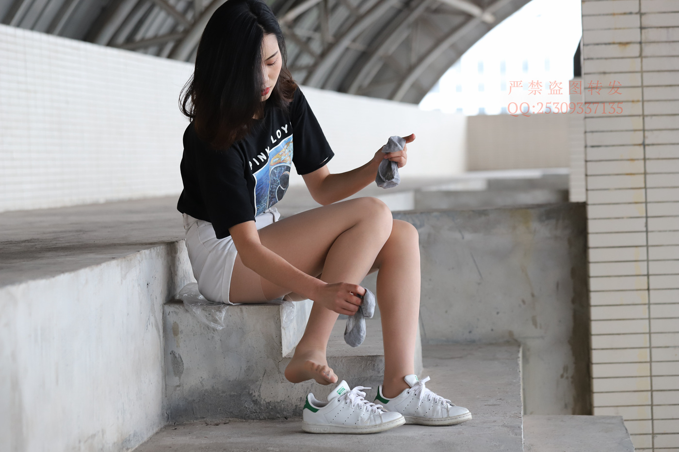 图片[80]-大西瓜爱牙膏-2018 7.8月活动 模特2（二） 贝壳头户外肉丝+船袜 (3)[150P] – 速更版-美库