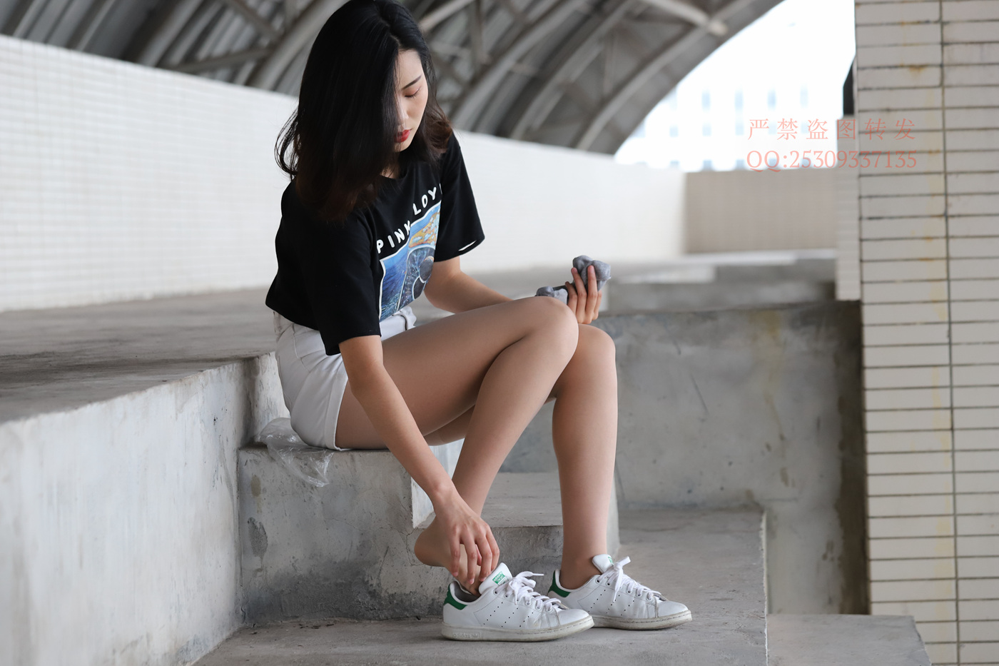 图片[82]-大西瓜爱牙膏-2018 7.8月活动 模特2（二） 贝壳头户外肉丝+船袜 (3)[150P] – 速更版-美库