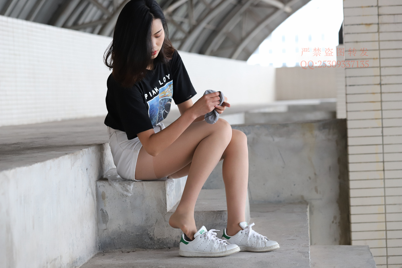 图片[81]-大西瓜爱牙膏-2018 7.8月活动 模特2（二） 贝壳头户外肉丝+船袜 (3)[150P] – 速更版-美库