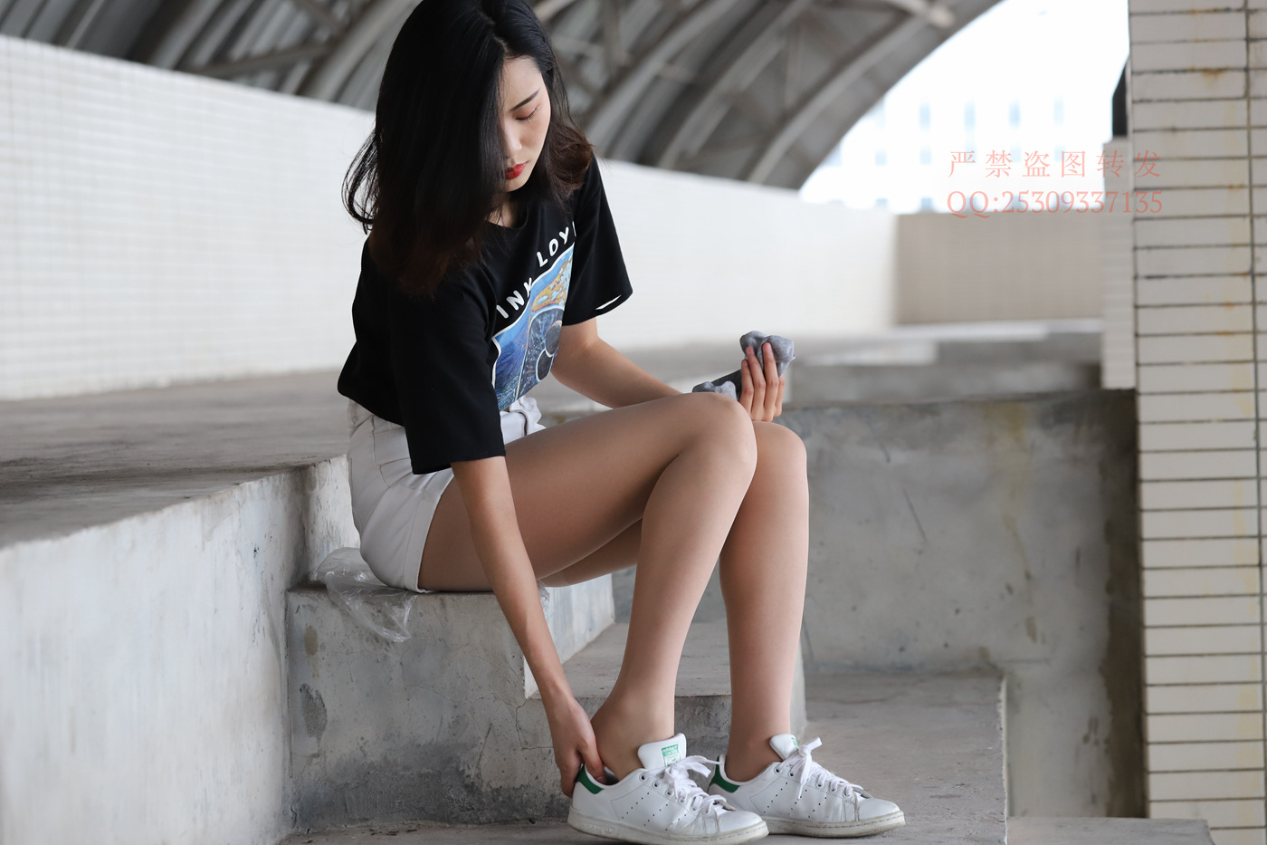 图片[85]-大西瓜爱牙膏-2018 7.8月活动 模特2（二） 贝壳头户外肉丝+船袜 (3)[150P] – 速更版-美库