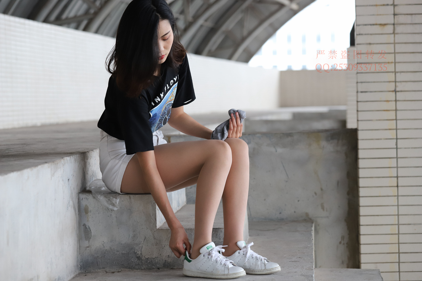 图片[88]-大西瓜爱牙膏-2018 7.8月活动 模特2（二） 贝壳头户外肉丝+船袜 (3)[150P] – 速更版-美库