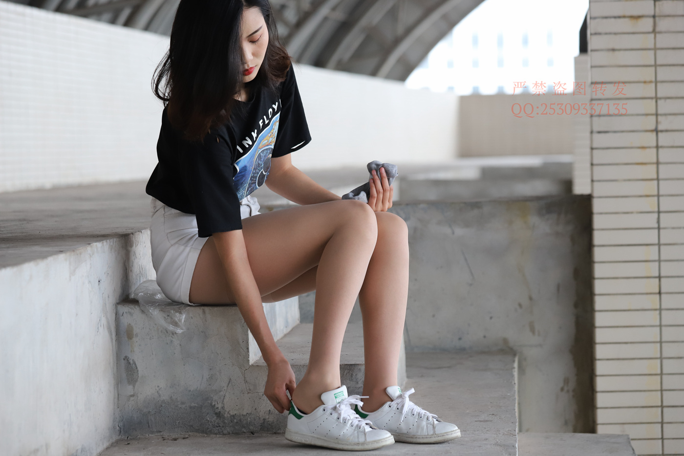 图片[87]-大西瓜爱牙膏-2018 7.8月活动 模特2（二） 贝壳头户外肉丝+船袜 (3)[150P] – 速更版-美库