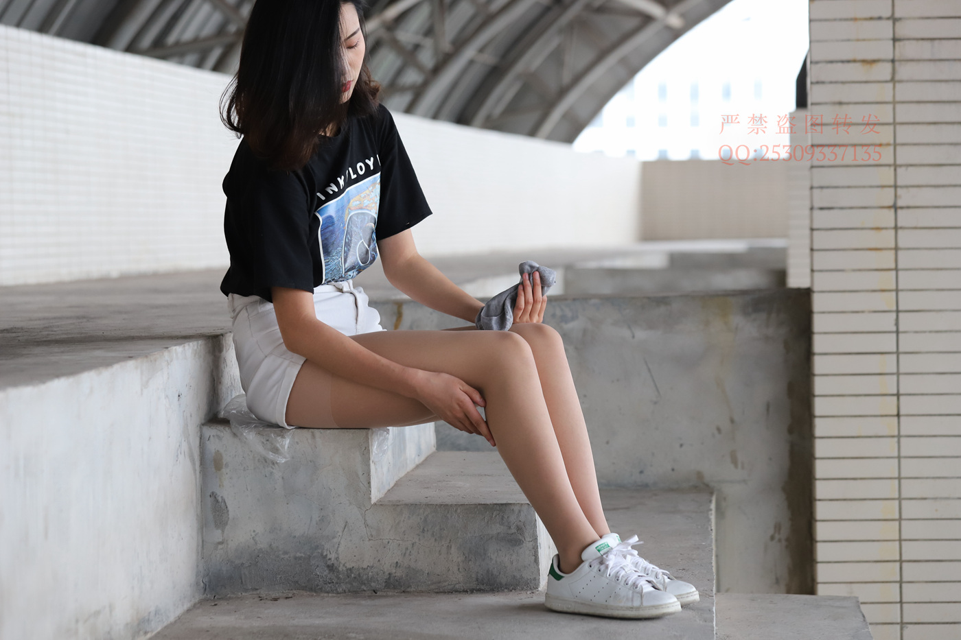 图片[89]-大西瓜爱牙膏-2018 7.8月活动 模特2（二） 贝壳头户外肉丝+船袜 (3)[150P] – 速更版-美库