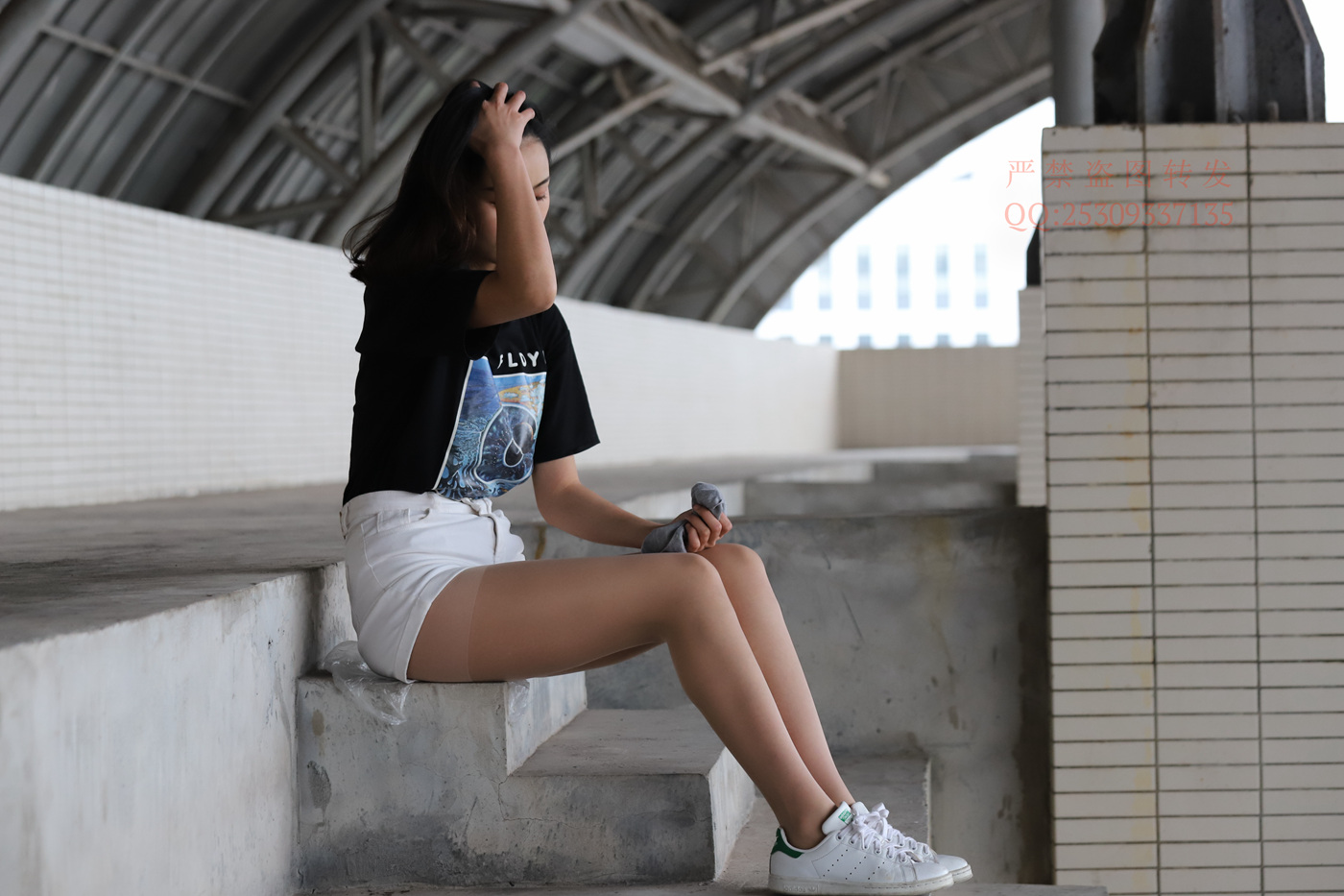 图片[92]-大西瓜爱牙膏-2018 7.8月活动 模特2（二） 贝壳头户外肉丝+船袜 (3)[150P] – 速更版-美库