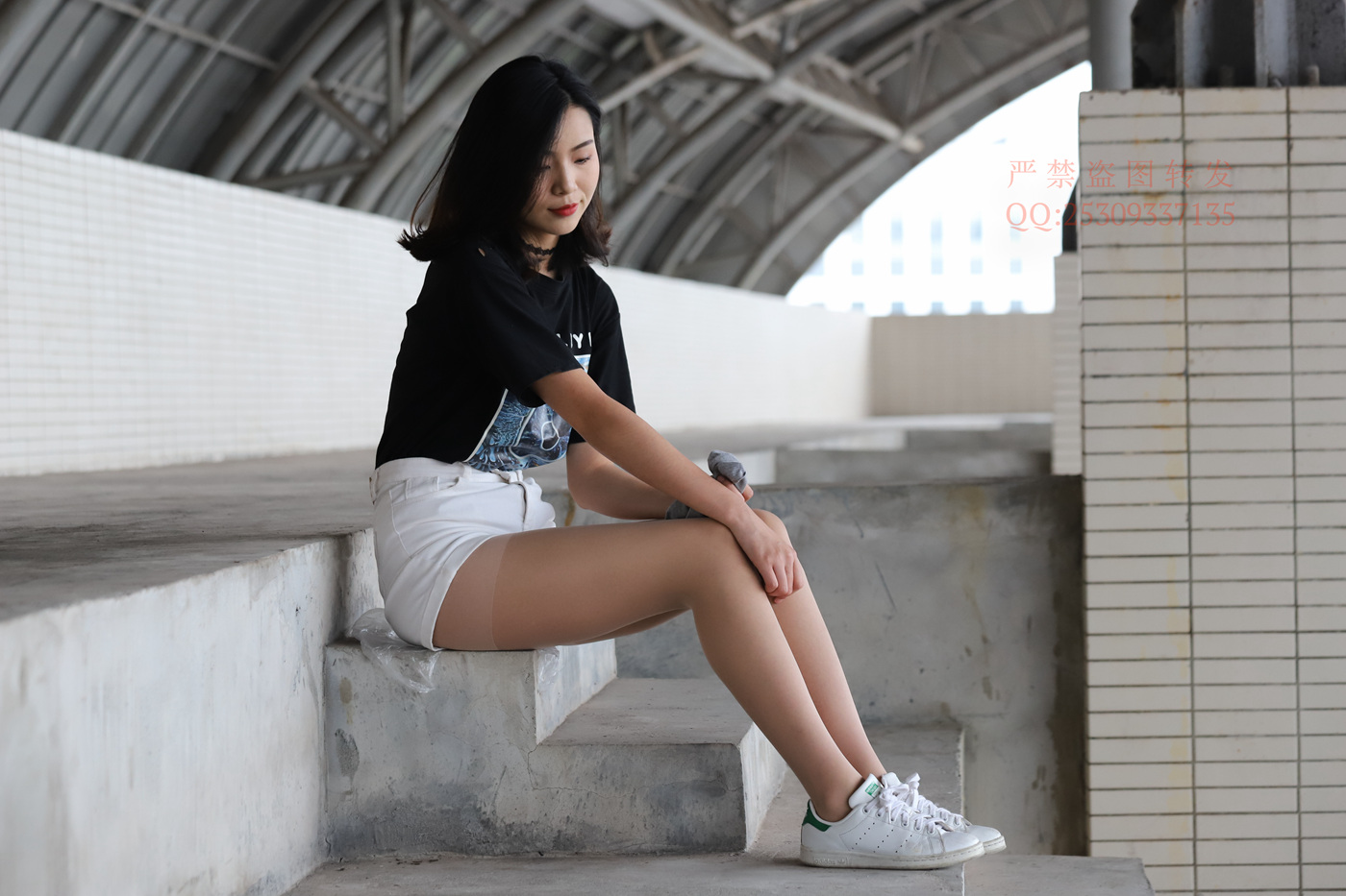 图片[91]-大西瓜爱牙膏-2018 7.8月活动 模特2（二） 贝壳头户外肉丝+船袜 (3)[150P] – 速更版-美库