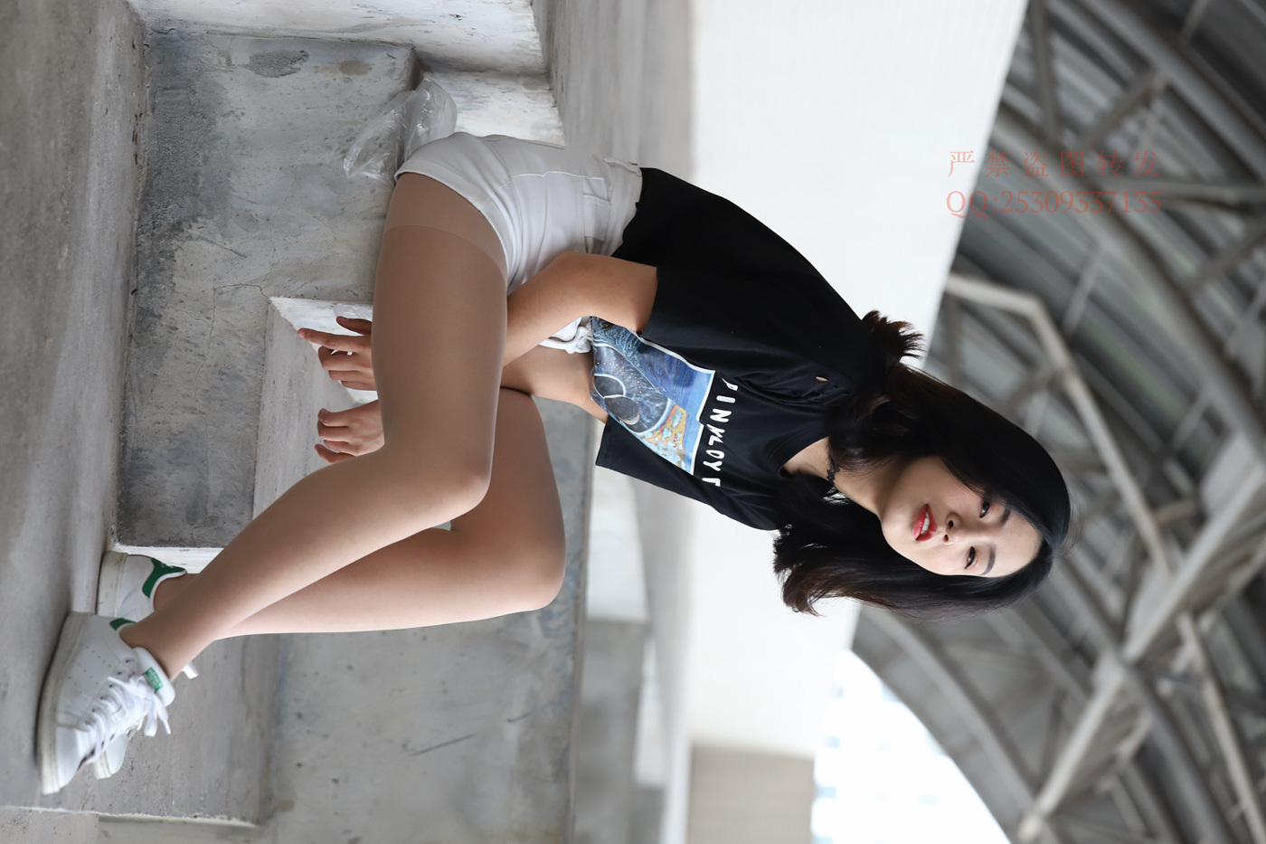 图片[102]-大西瓜爱牙膏-2018 7.8月活动 模特2（二） 贝壳头户外肉丝+船袜 (3)[150P] – 速更版-美库