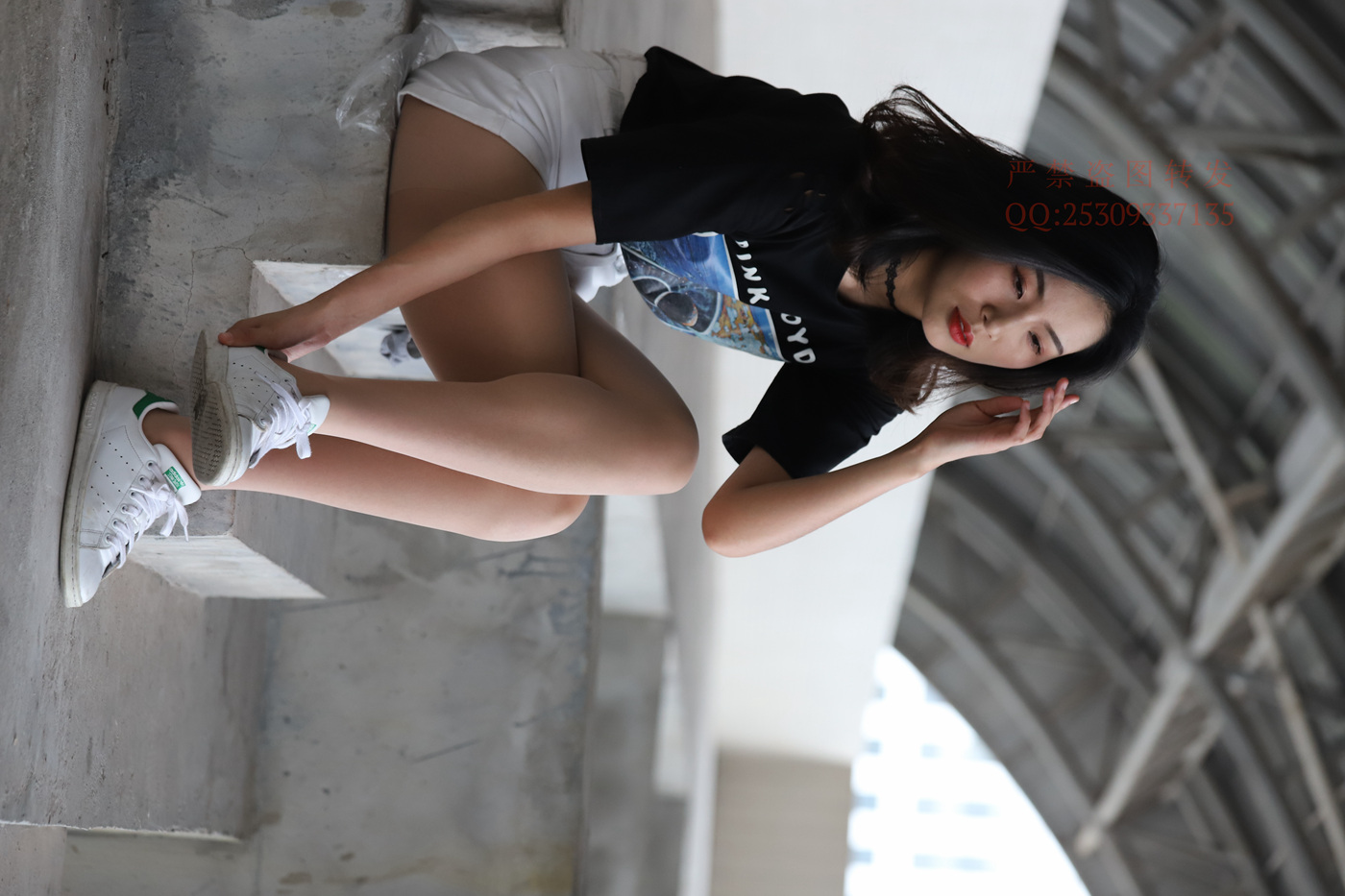 图片[107]-大西瓜爱牙膏-2018 7.8月活动 模特2（二） 贝壳头户外肉丝+船袜 (3)[150P] – 速更版-美库