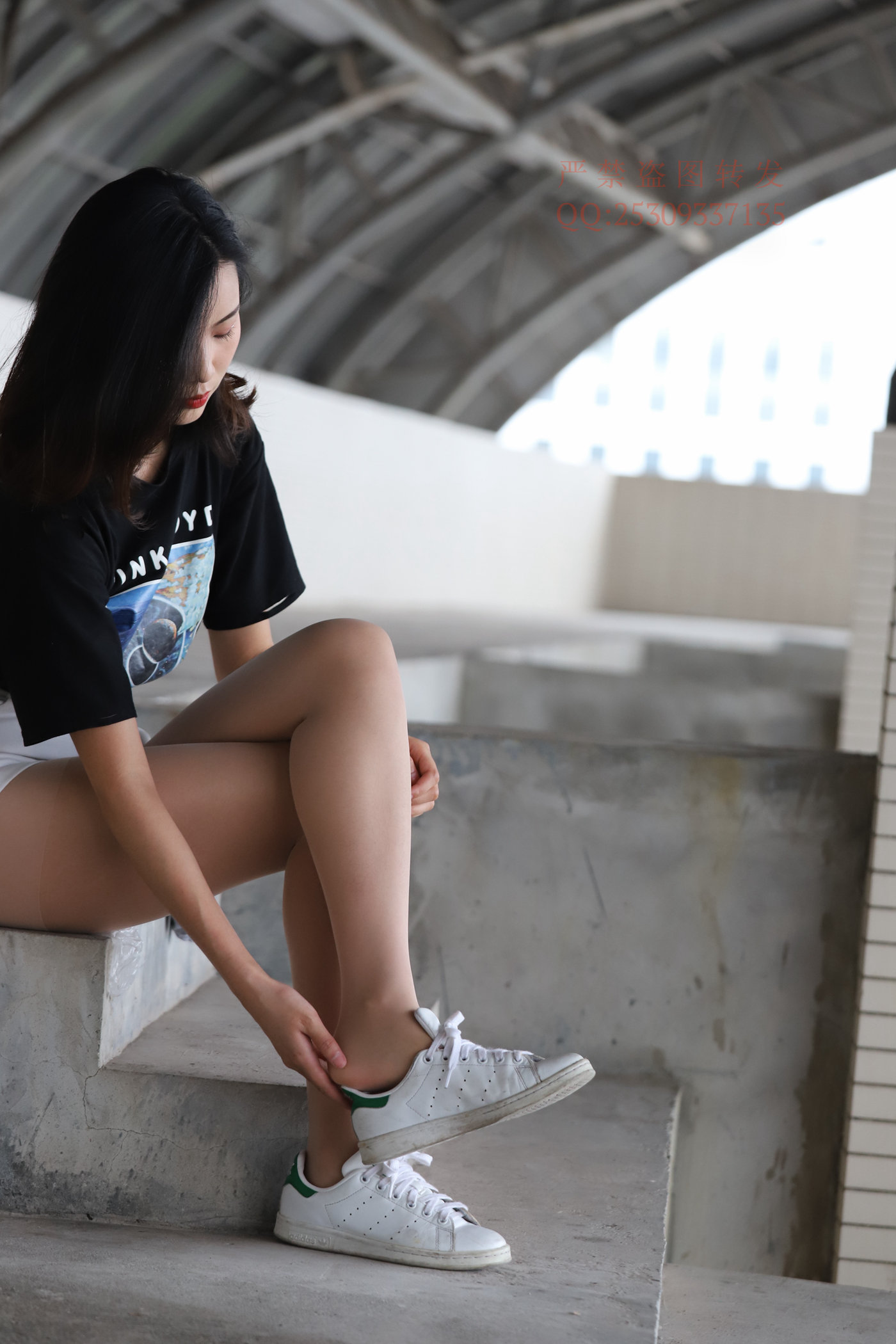 图片[108]-大西瓜爱牙膏-2018 7.8月活动 模特2（二） 贝壳头户外肉丝+船袜 (3)[150P] – 速更版-美库