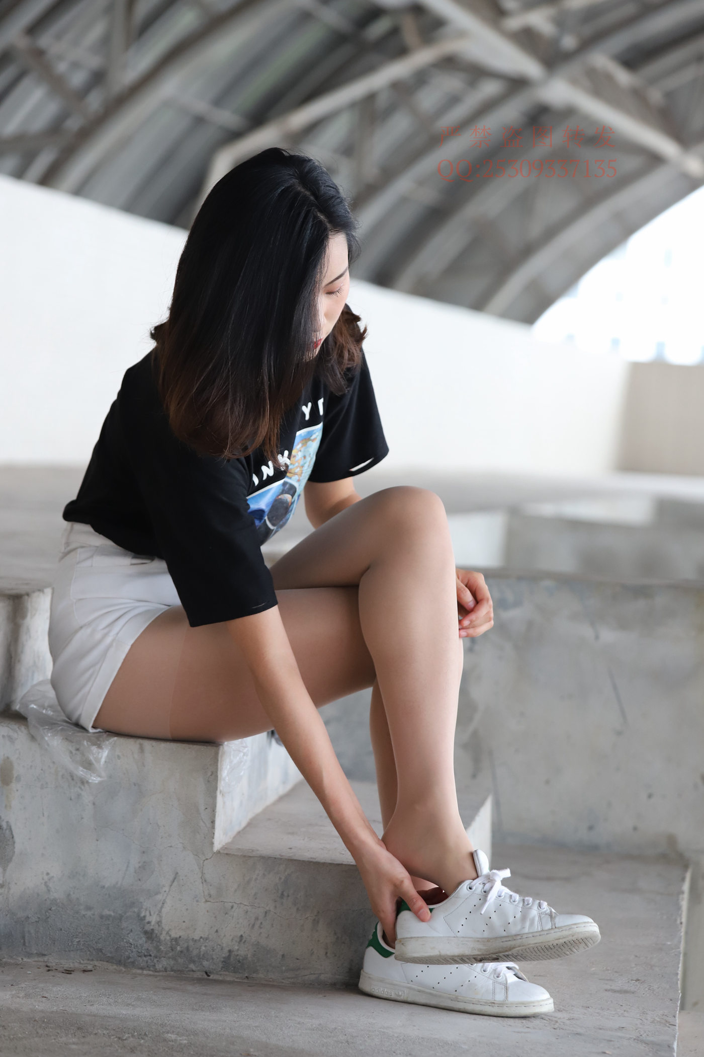 图片[109]-大西瓜爱牙膏-2018 7.8月活动 模特2（二） 贝壳头户外肉丝+船袜 (3)[150P] – 速更版-美库