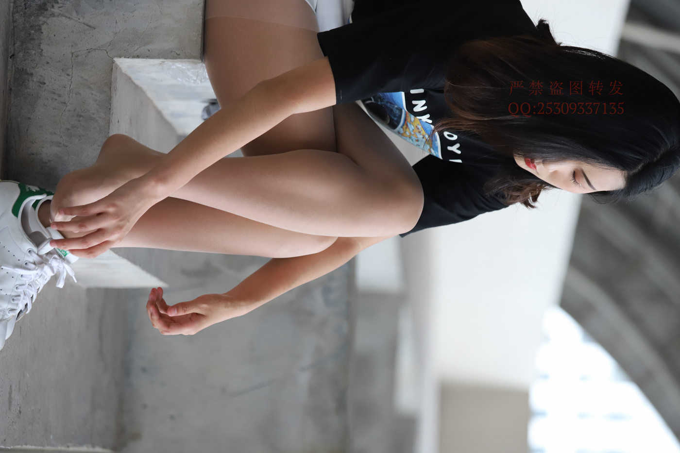 图片[119]-大西瓜爱牙膏-2018 7.8月活动 模特2（二） 贝壳头户外肉丝+船袜 (3)[150P] – 速更版-美库