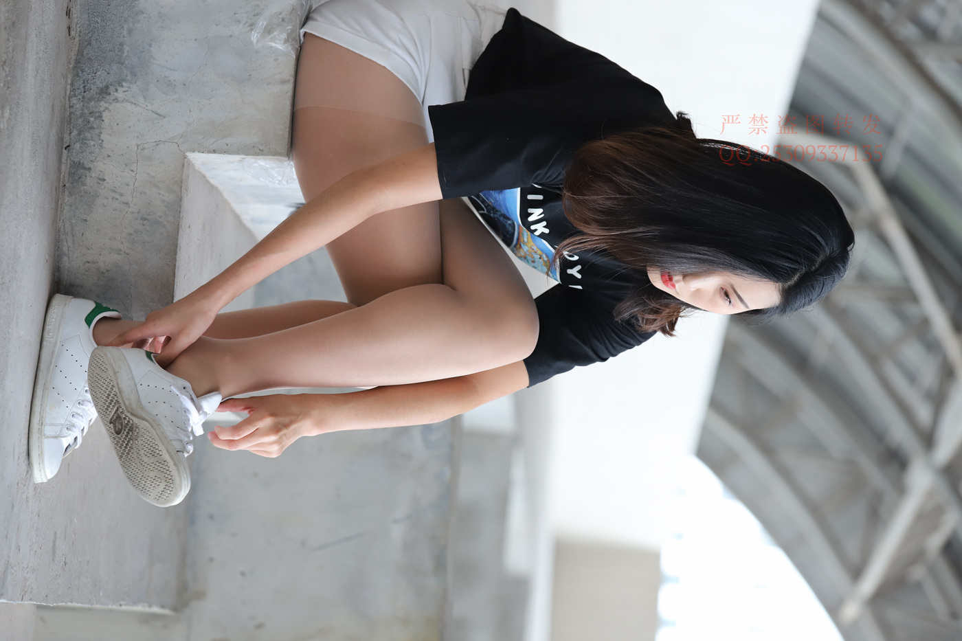 图片[123]-大西瓜爱牙膏-2018 7.8月活动 模特2（二） 贝壳头户外肉丝+船袜 (3)[150P] – 速更版-美库