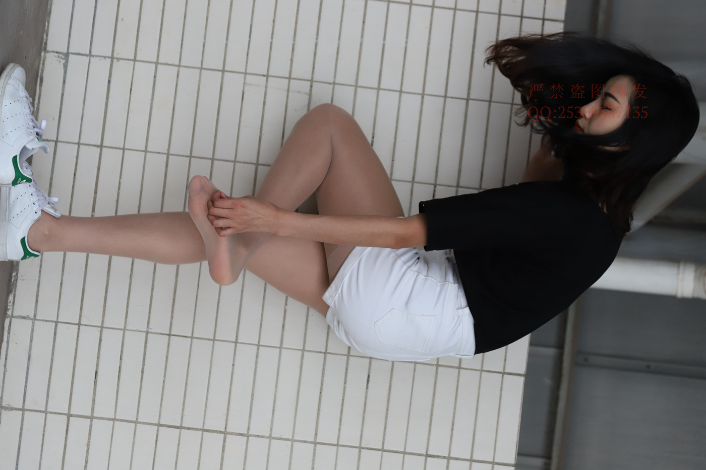 图片[57]-大西瓜爱牙膏-2018 7.8月活动 模特2（二） 贝壳头户外肉丝+船袜 (4)[97P] – 速更版-美库