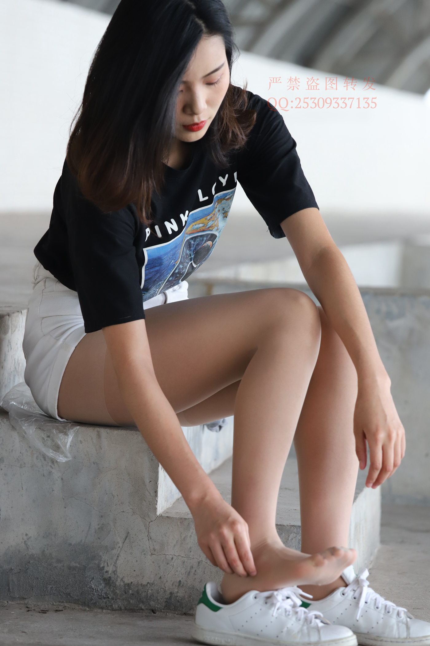 图片[131]-大西瓜爱牙膏-2018 7.8月活动 模特2（二） 贝壳头户外肉丝+船袜 (3)[150P] – 速更版-美库