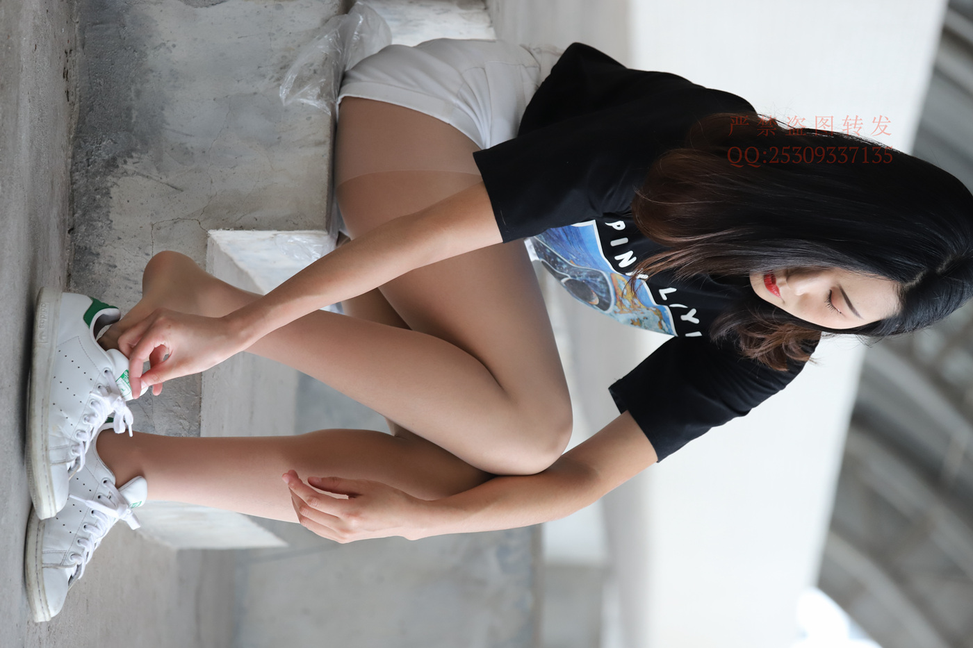 图片[139]-大西瓜爱牙膏-2018 7.8月活动 模特2（二） 贝壳头户外肉丝+船袜 (3)[150P] – 速更版-美库