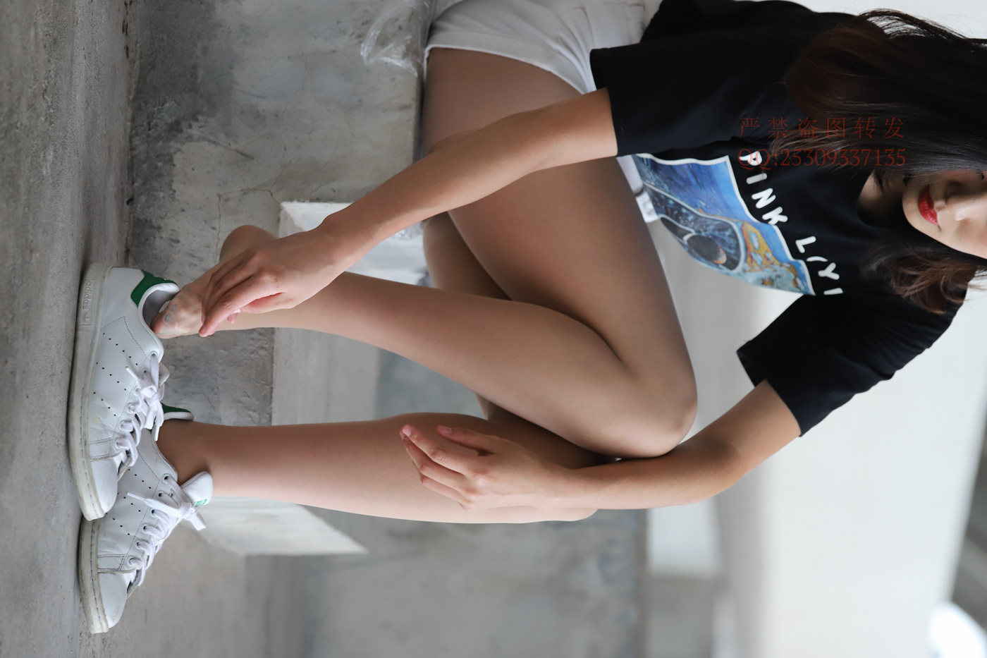 图片[138]-大西瓜爱牙膏-2018 7.8月活动 模特2（二） 贝壳头户外肉丝+船袜 (3)[150P] – 速更版-美库