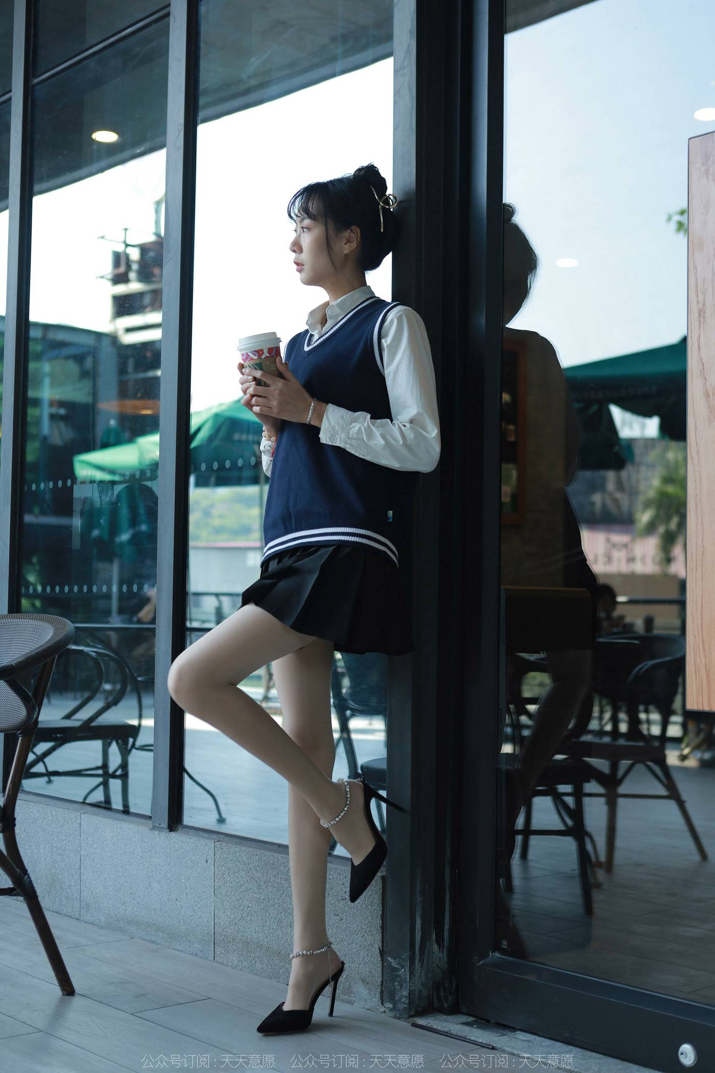 图片[20]-[IESS异思趣向] 2022.01.10 丝享家985：团团《纯玉学苑装》[94P] – 速更版-美库