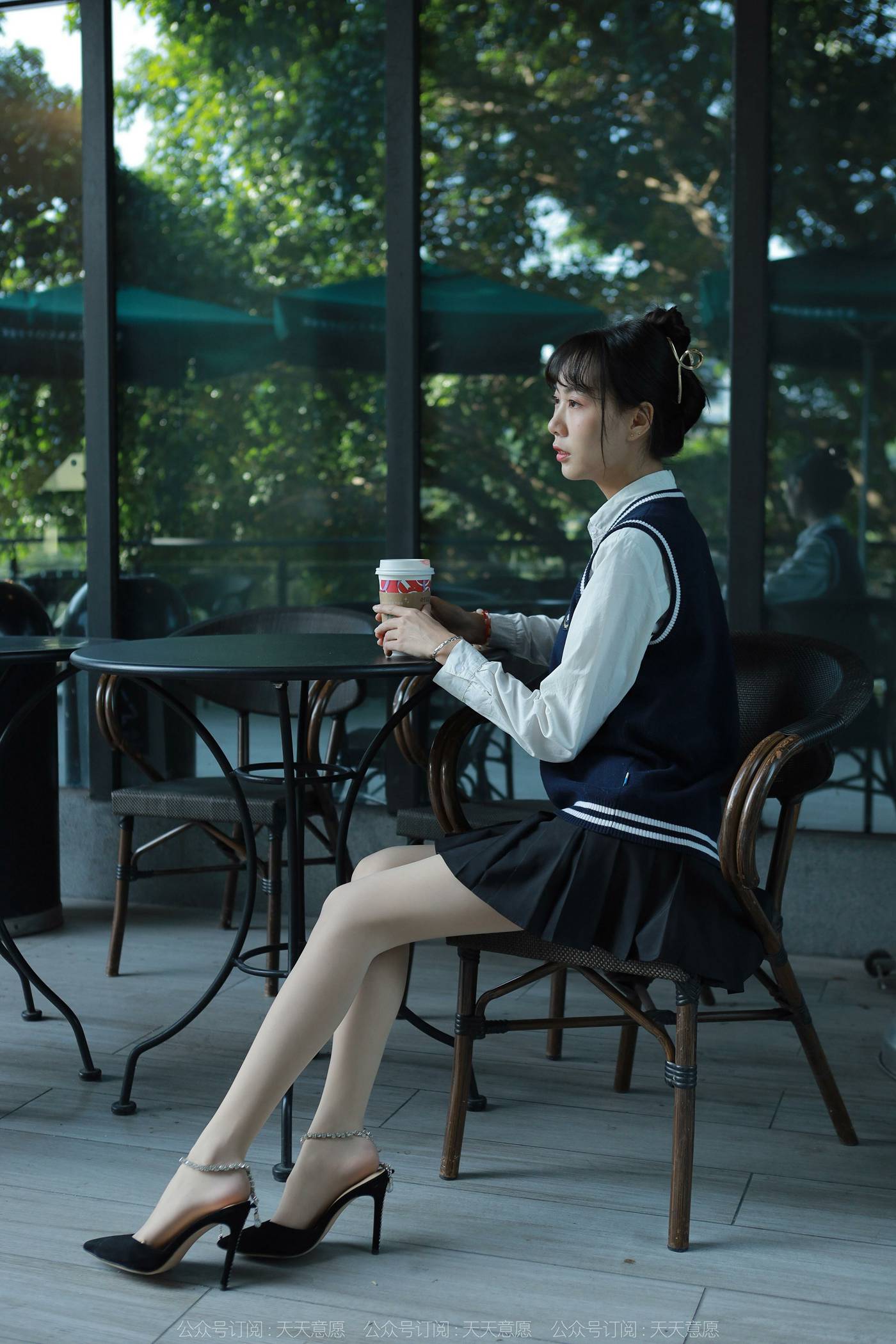 图片[68]-[IESS异思趣向] 2022.01.10 丝享家985：团团《纯玉学苑装》[94P] – 速更版-美库