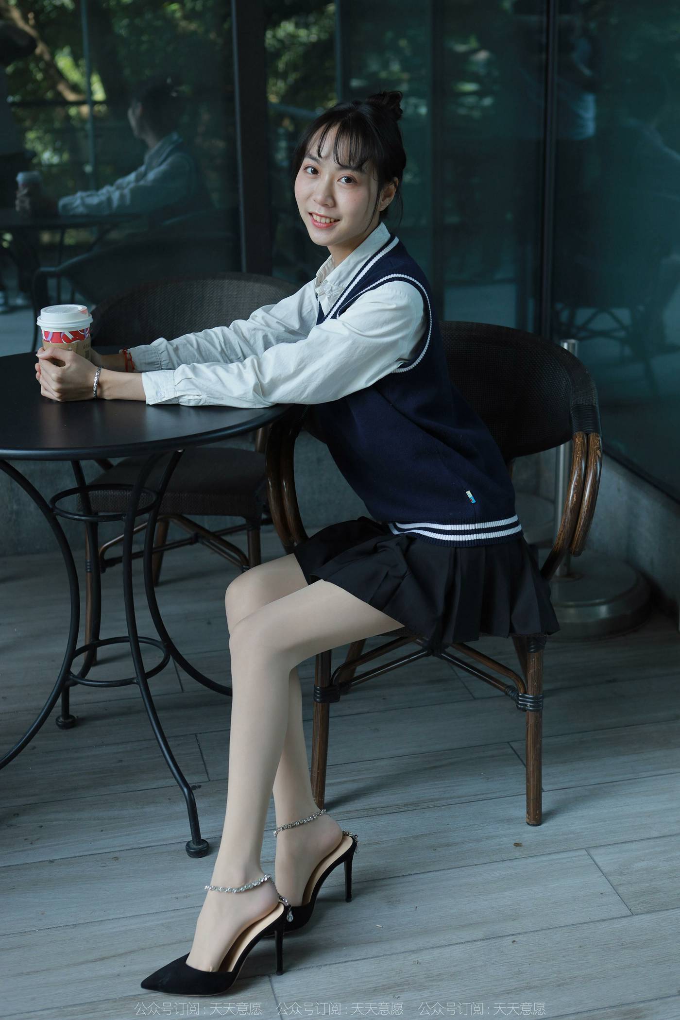 图片[72]-[IESS异思趣向] 2022.01.10 丝享家985：团团《纯玉学苑装》[94P] – 速更版-美库