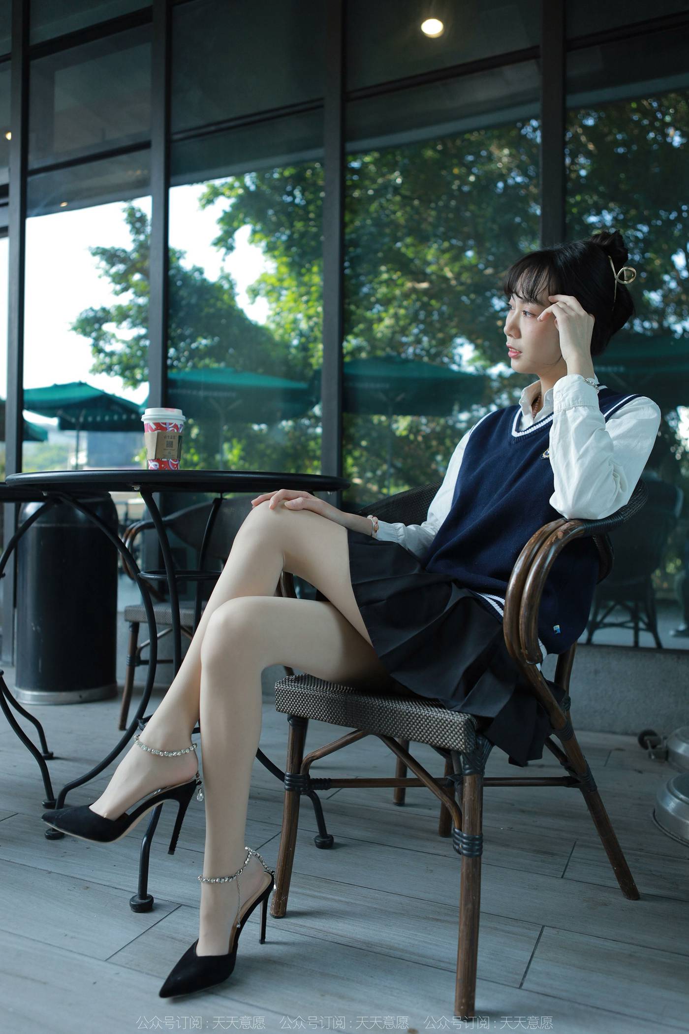 图片[83]-[IESS异思趣向] 2022.01.10 丝享家985：团团《纯玉学苑装》[94P] – 速更版-美库