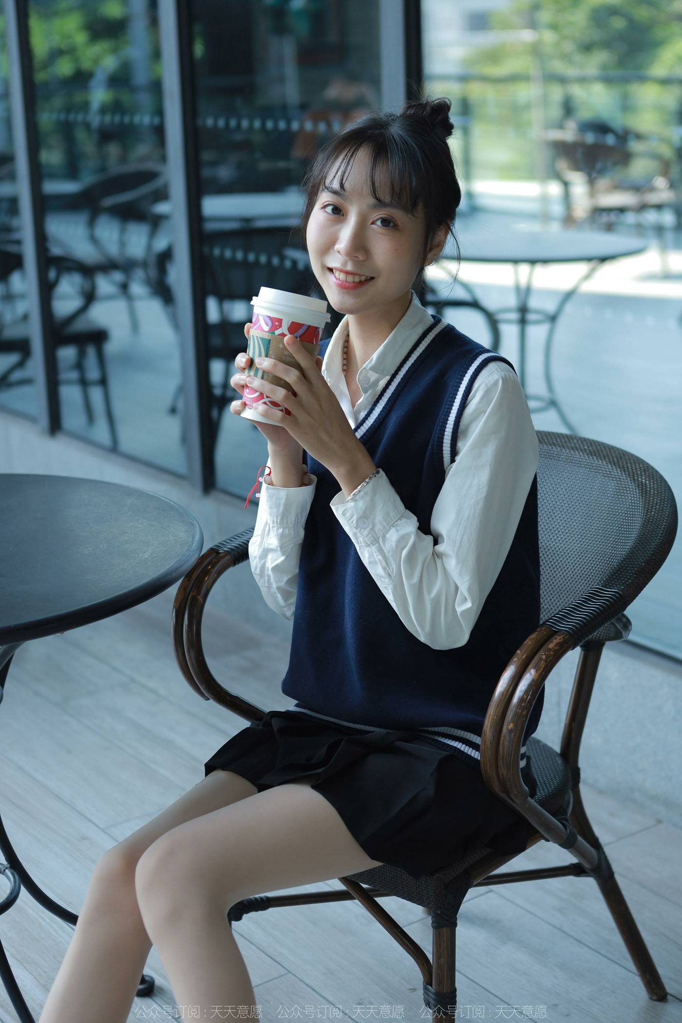 图片[94]-[IESS异思趣向] 2022.01.10 丝享家985：团团《纯玉学苑装》[94P] – 速更版-美库