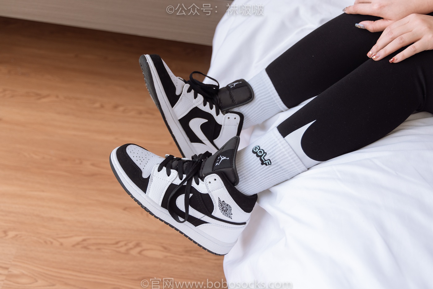 图片[18]-[BoBoSocks袜啵啵]NO.059 砂糖-AJ板鞋、白棉袜、裸足[142P] – 速更版-美库