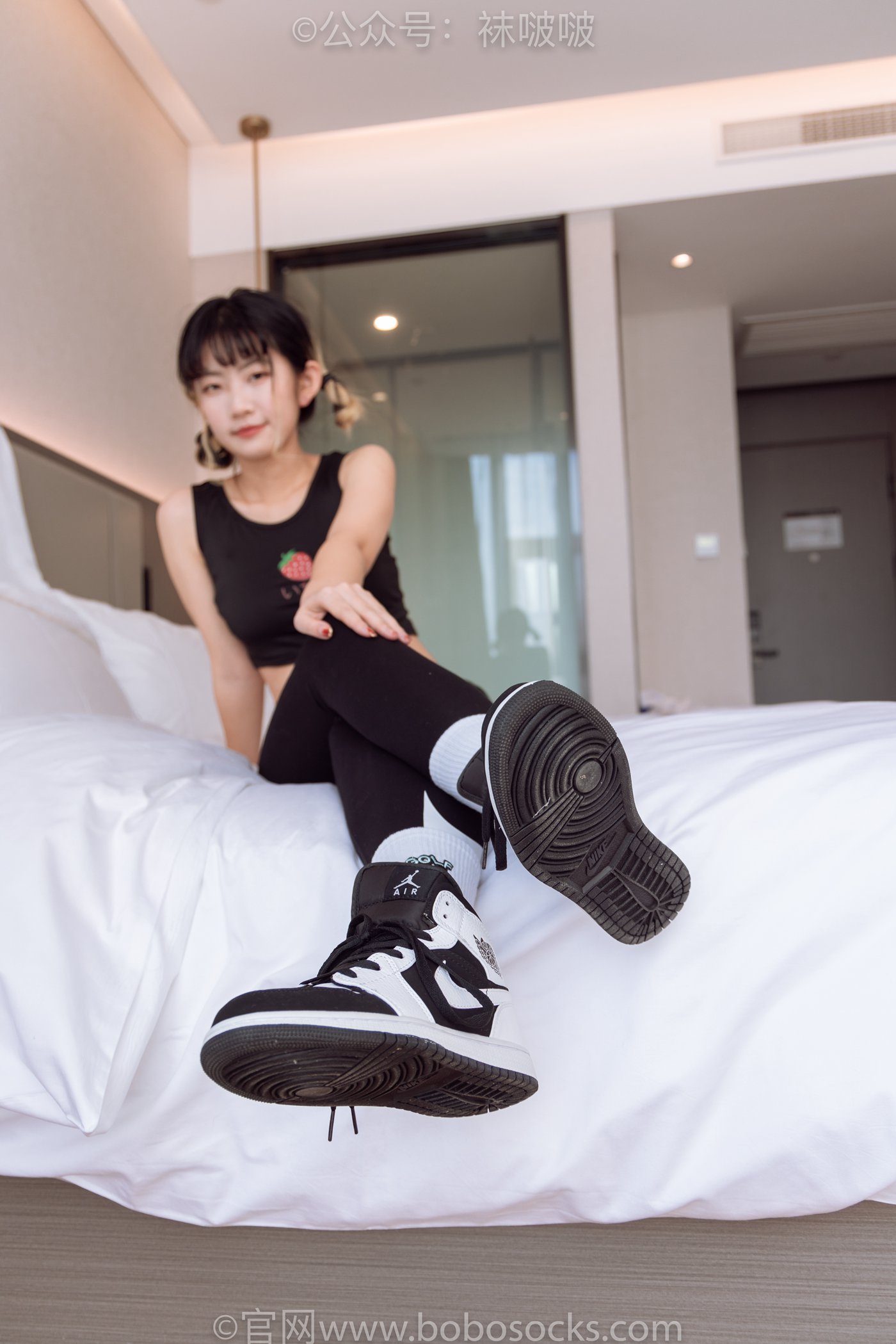 图片[20]-[BoBoSocks袜啵啵]NO.059 砂糖-AJ板鞋、白棉袜、裸足[142P] – 速更版-美库