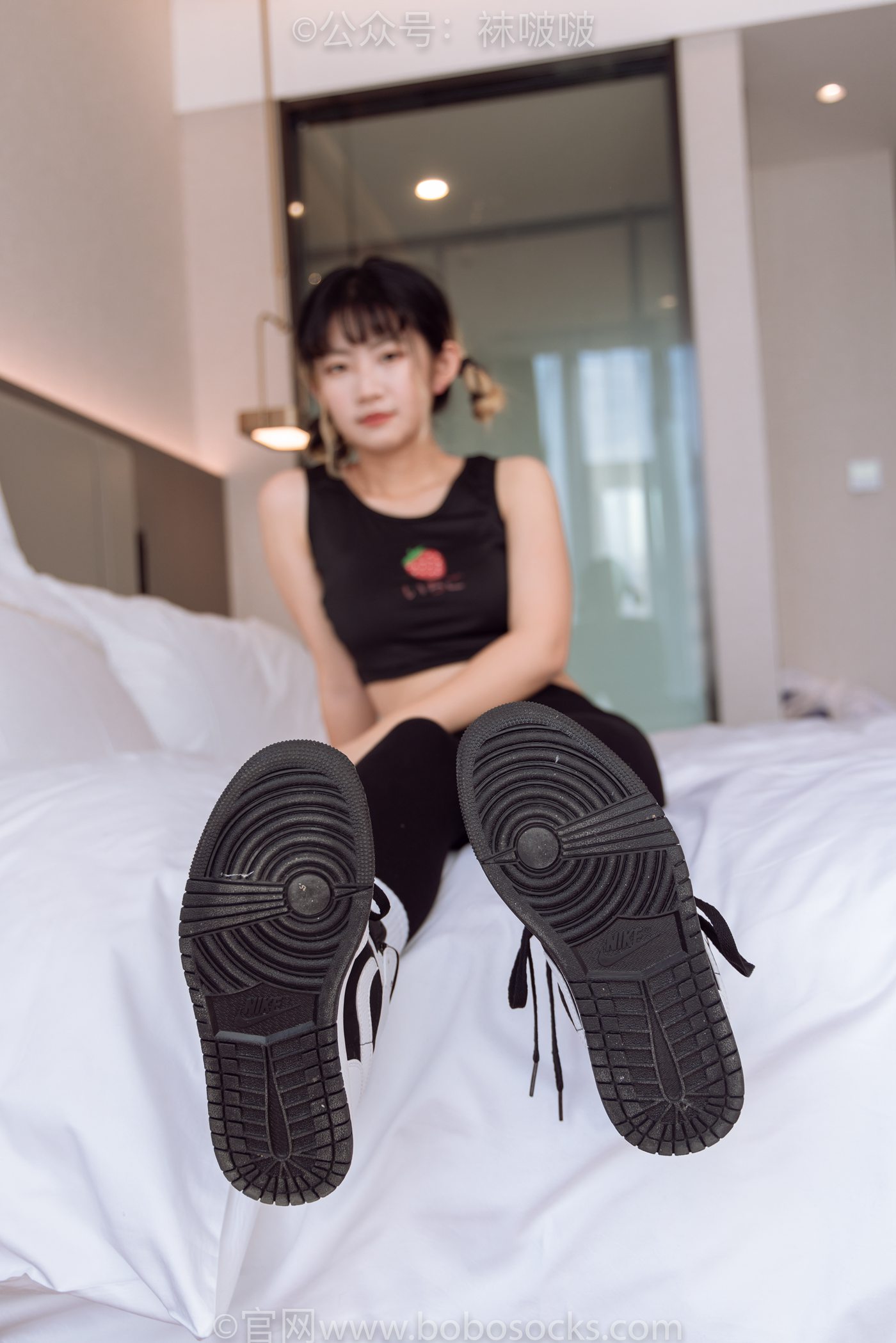 图片[21]-[BoBoSocks袜啵啵]NO.059 砂糖-AJ板鞋、白棉袜、裸足[142P] – 速更版-美库