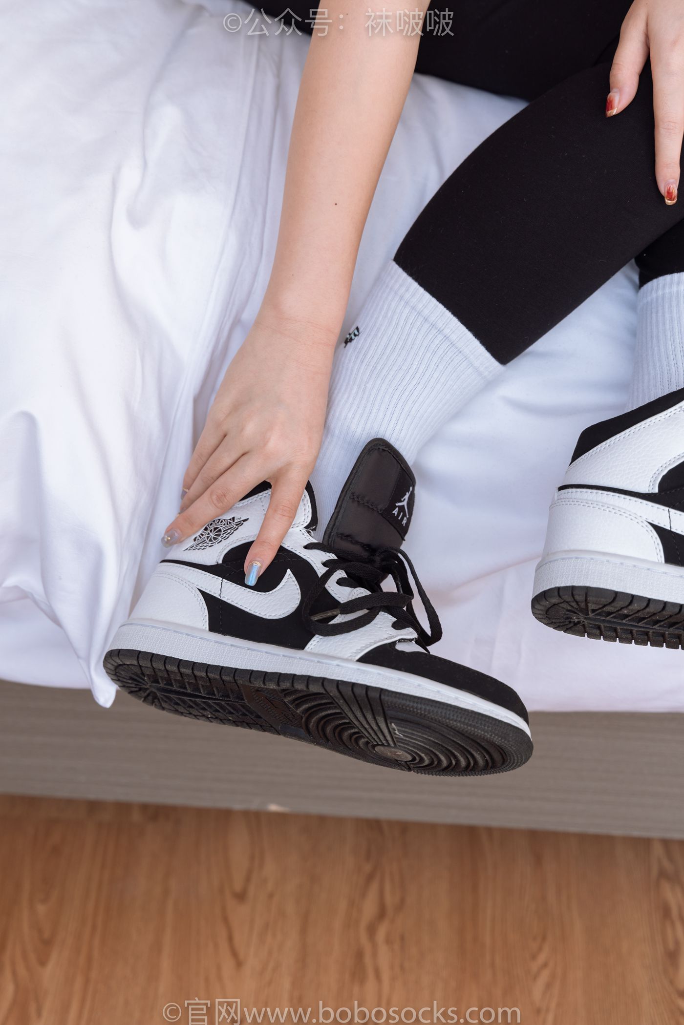 图片[26]-[BoBoSocks袜啵啵]NO.059 砂糖-AJ板鞋、白棉袜、裸足[142P] – 速更版-美库