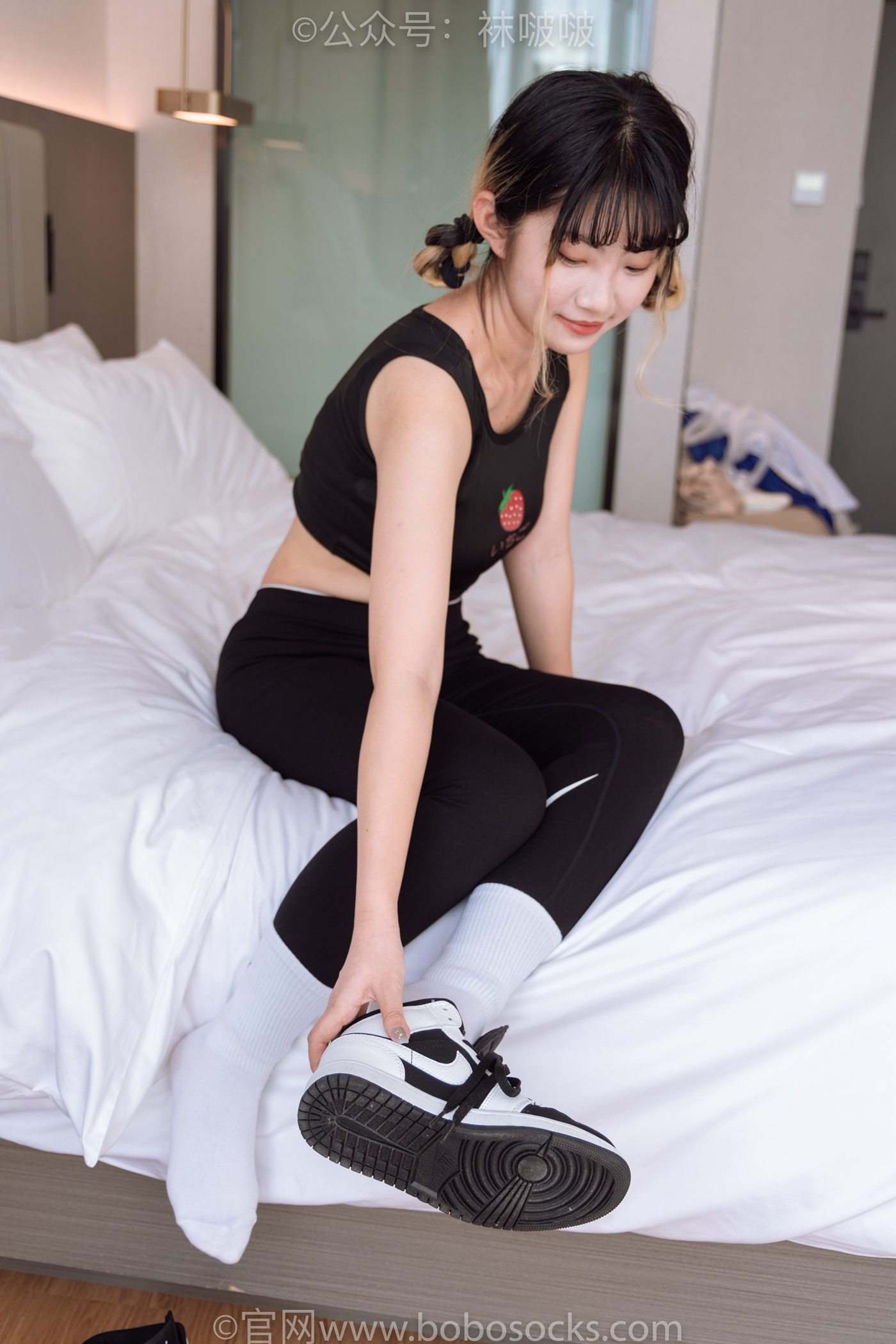 图片[30]-[BoBoSocks袜啵啵]NO.059 砂糖-AJ板鞋、白棉袜、裸足[142P] – 速更版-美库