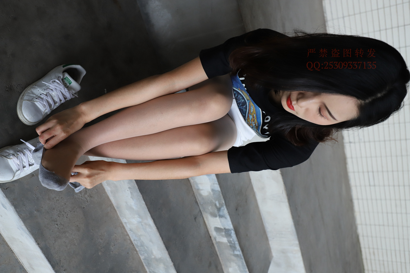 图片[13]-大西瓜爱牙膏-2018 7.8月活动 模特2（二） 贝壳头户外肉丝+船袜 (5)[124P] – 速更版-美库