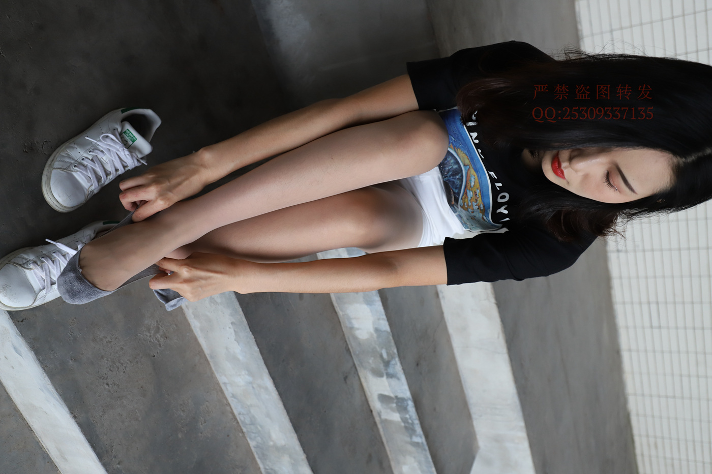 图片[14]-大西瓜爱牙膏-2018 7.8月活动 模特2（二） 贝壳头户外肉丝+船袜 (5)[124P] – 速更版-美库