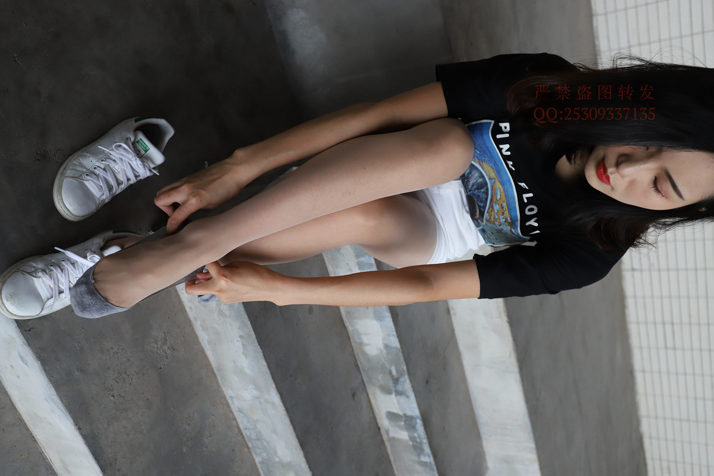 图片[15]-大西瓜爱牙膏-2018 7.8月活动 模特2（二） 贝壳头户外肉丝+船袜 (5)[124P] – 速更版-美库