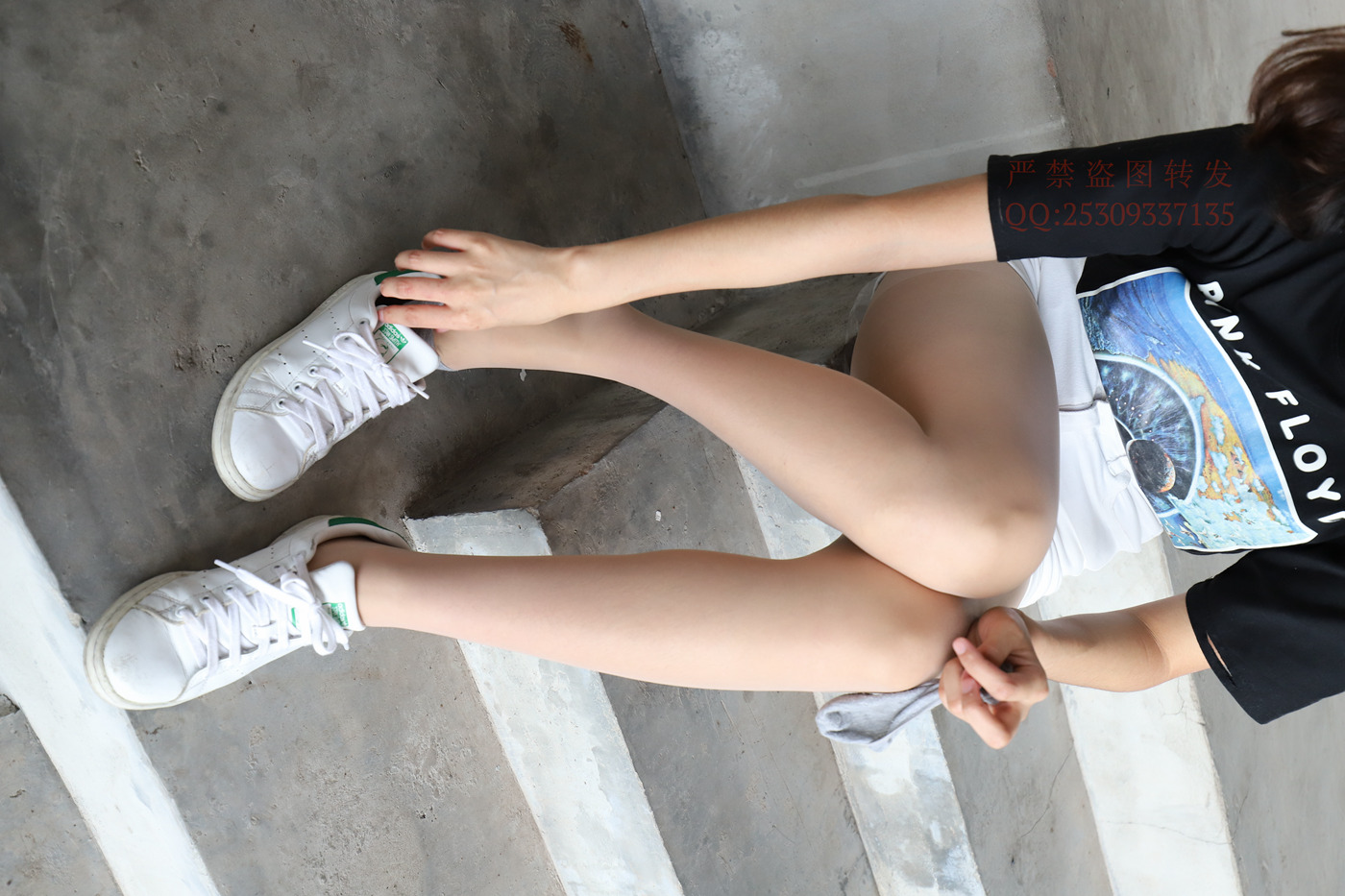 图片[18]-大西瓜爱牙膏-2018 7.8月活动 模特2（二） 贝壳头户外肉丝+船袜 (5)[124P] – 速更版-美库