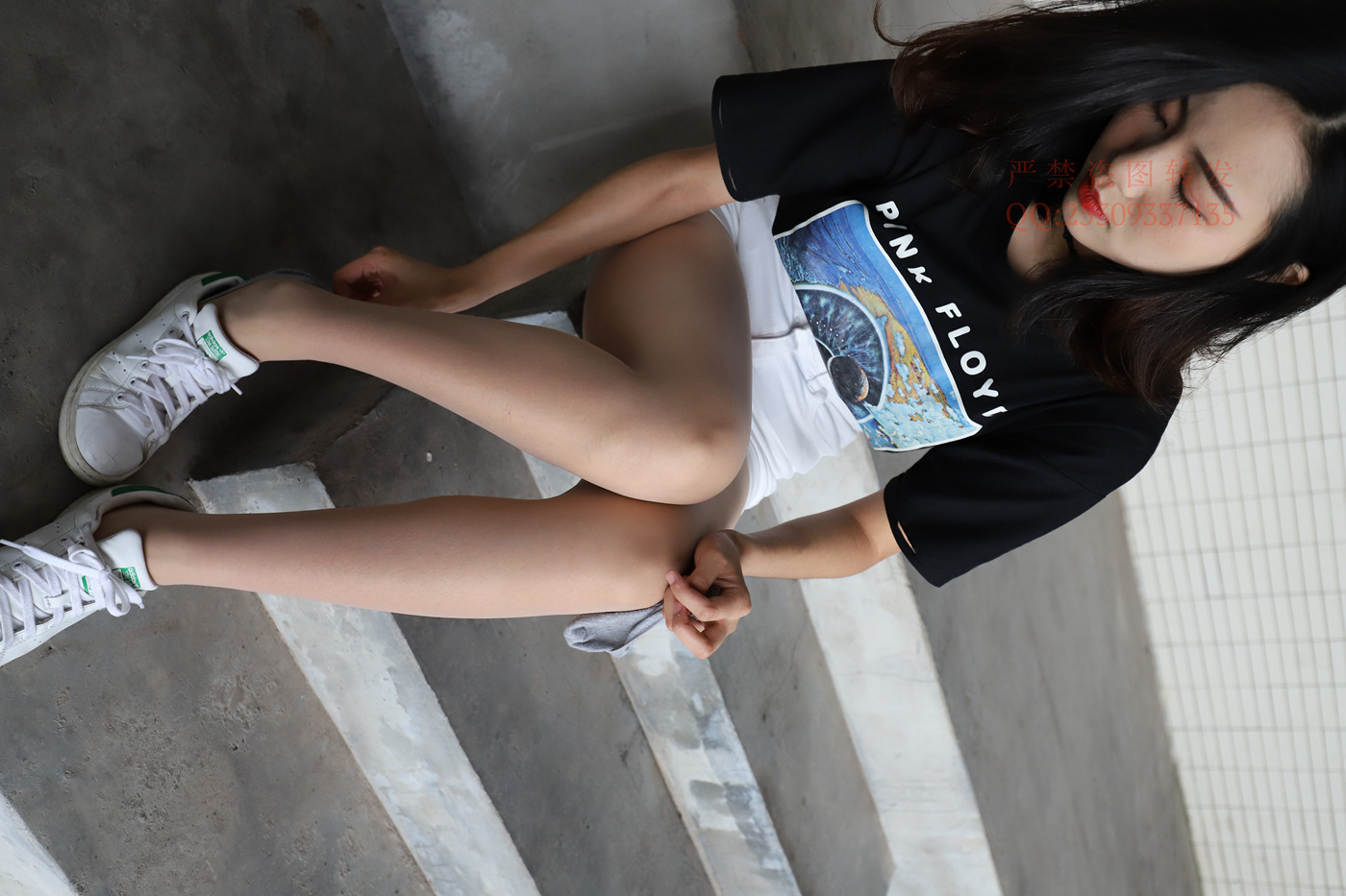 图片[21]-大西瓜爱牙膏-2018 7.8月活动 模特2（二） 贝壳头户外肉丝+船袜 (5)[124P] – 速更版-美库