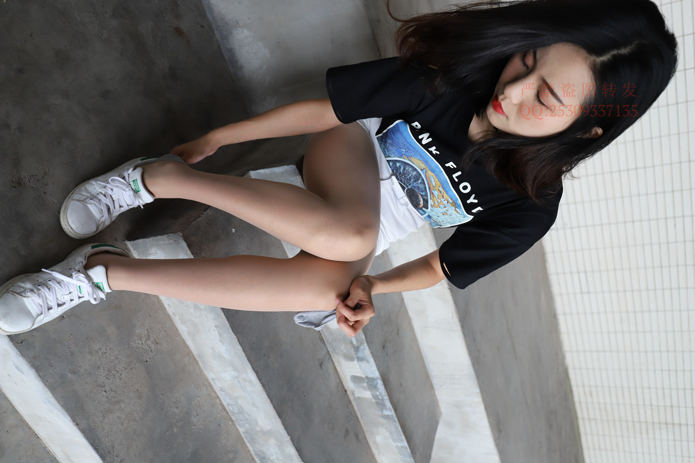 图片[23]-大西瓜爱牙膏-2018 7.8月活动 模特2（二） 贝壳头户外肉丝+船袜 (5)[124P] – 速更版-美库