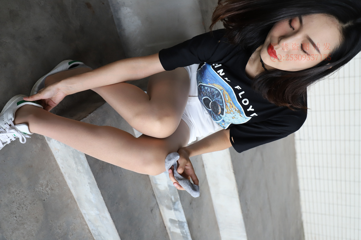 图片[59]-大西瓜爱牙膏-2018 7.8月活动 模特2（二） 贝壳头户外肉丝+船袜 (5)[124P] – 速更版-美库