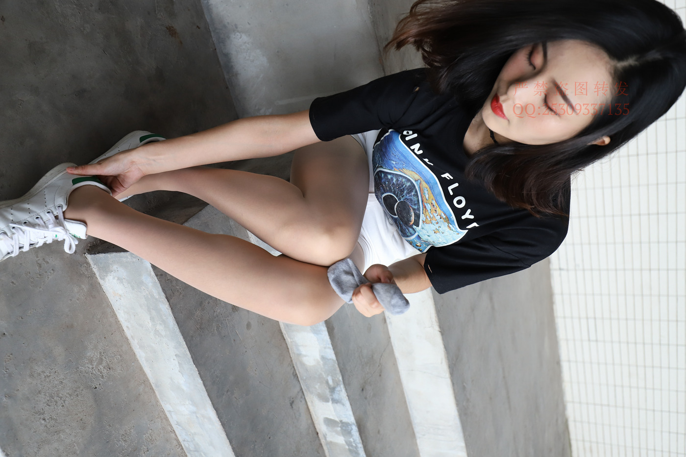 图片[60]-大西瓜爱牙膏-2018 7.8月活动 模特2（二） 贝壳头户外肉丝+船袜 (5)[124P] – 速更版-美库