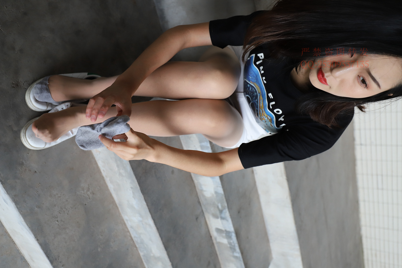 图片[65]-大西瓜爱牙膏-2018 7.8月活动 模特2（二） 贝壳头户外肉丝+船袜 (5)[124P] – 速更版-美库