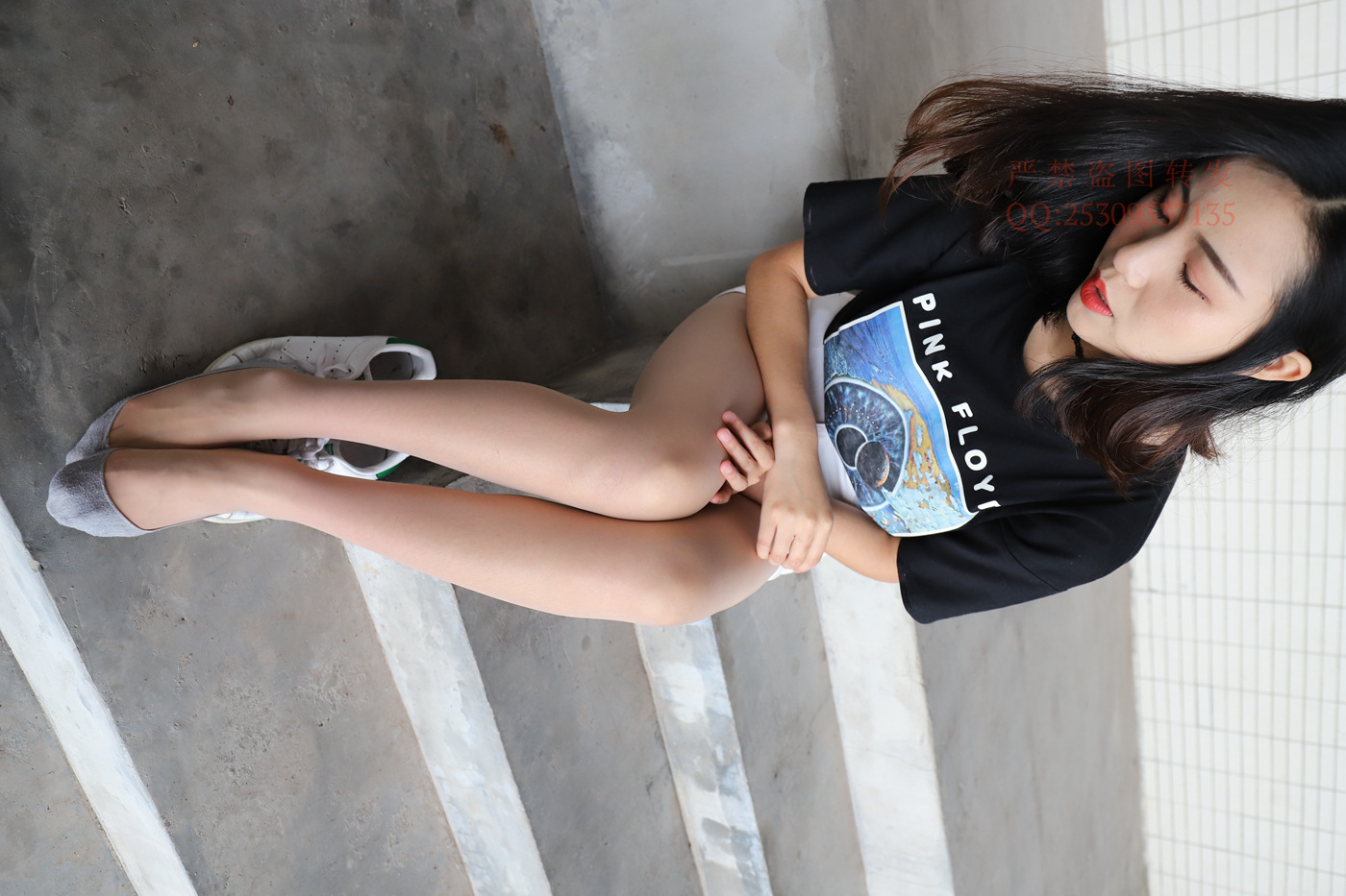 图片[24]-大西瓜爱牙膏-2018 7.8月活动 模特2（二） 贝壳头户外肉丝+船袜 (6)[155P] – 速更版-美库