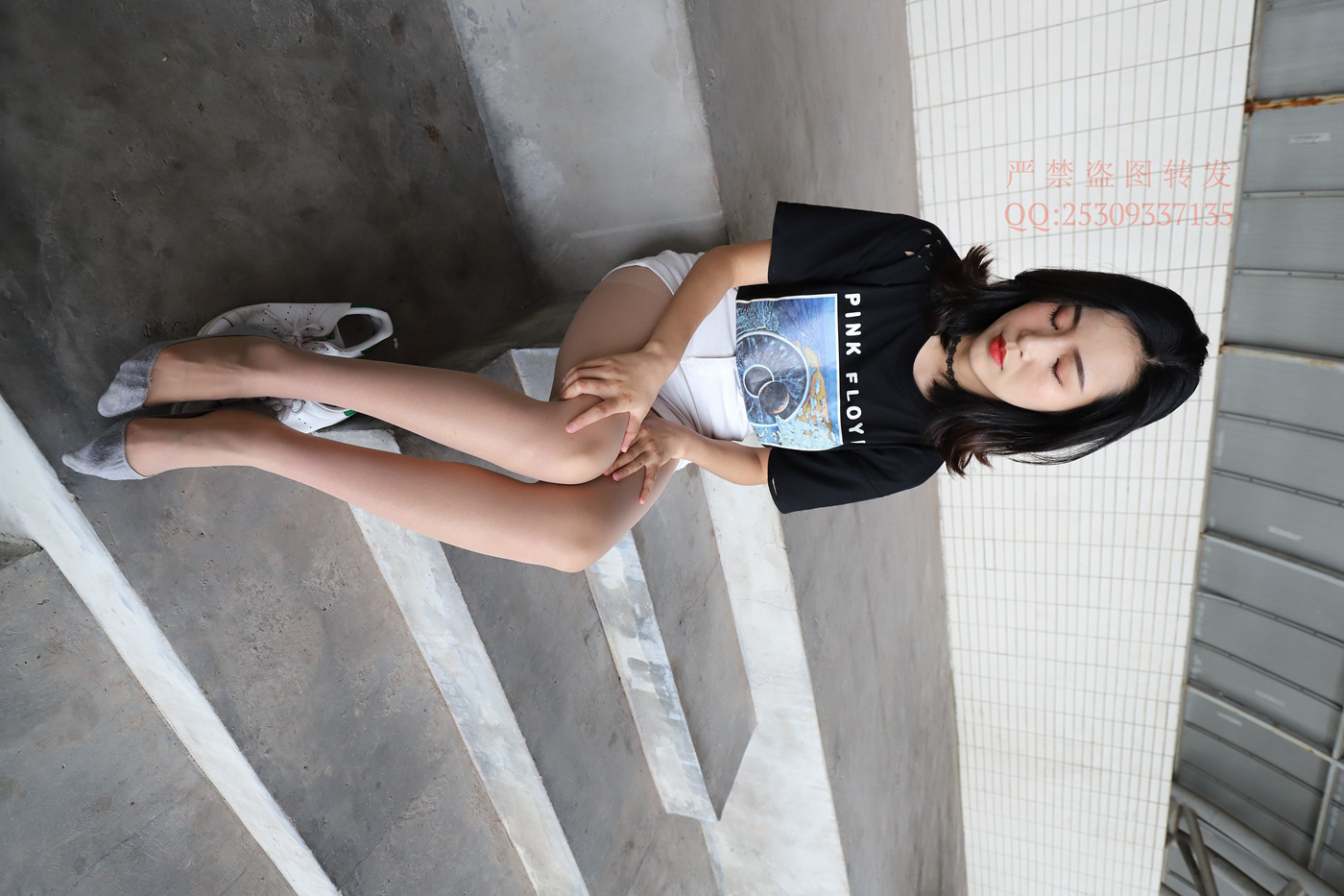 图片[28]-大西瓜爱牙膏-2018 7.8月活动 模特2（二） 贝壳头户外肉丝+船袜 (6)[155P] – 速更版-美库