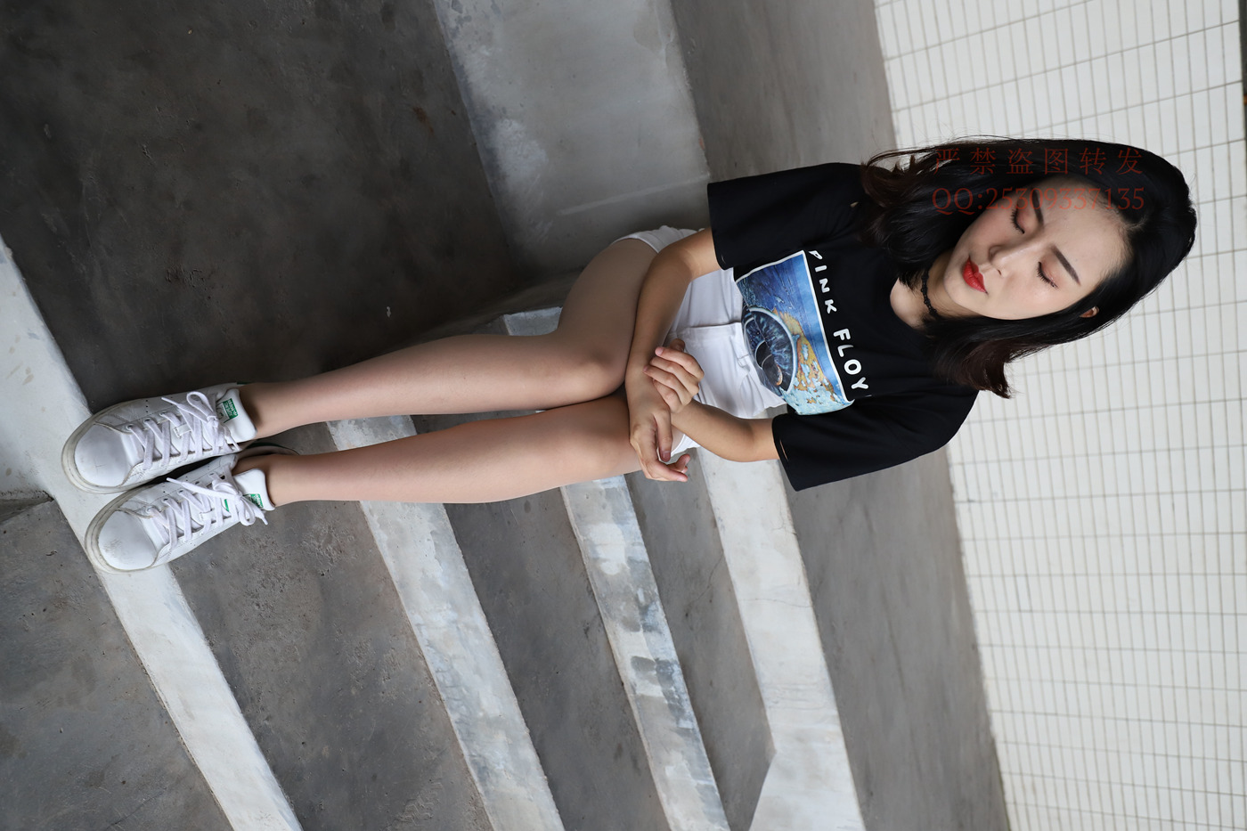 图片[122]-大西瓜爱牙膏-2018 7.8月活动 模特2（二） 贝壳头户外肉丝+船袜 (5)[124P] – 速更版-美库