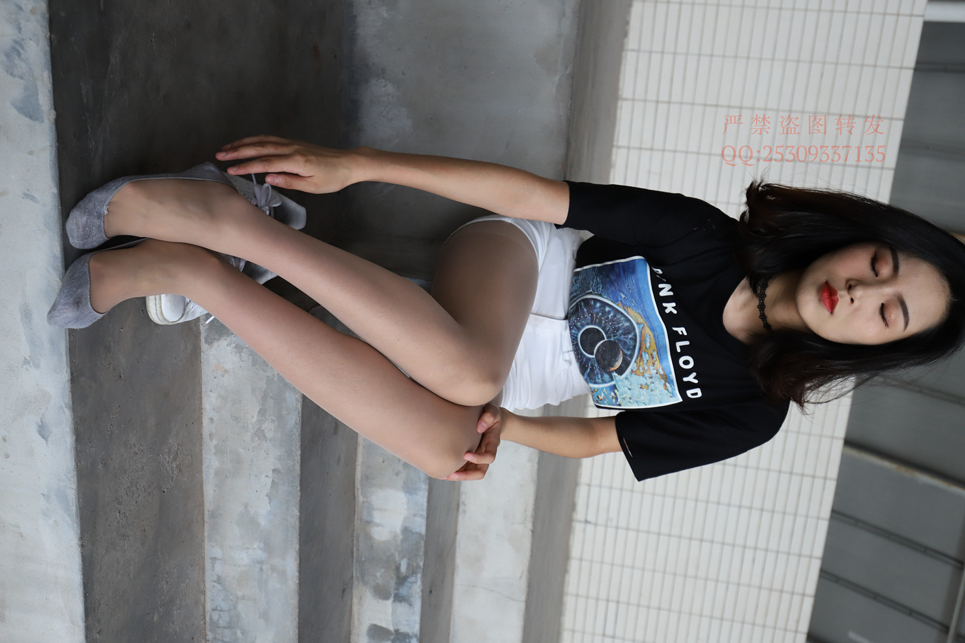 图片[44]-大西瓜爱牙膏-2018 7.8月活动 模特2（二） 贝壳头户外肉丝+船袜 (6)[155P] – 速更版-美库