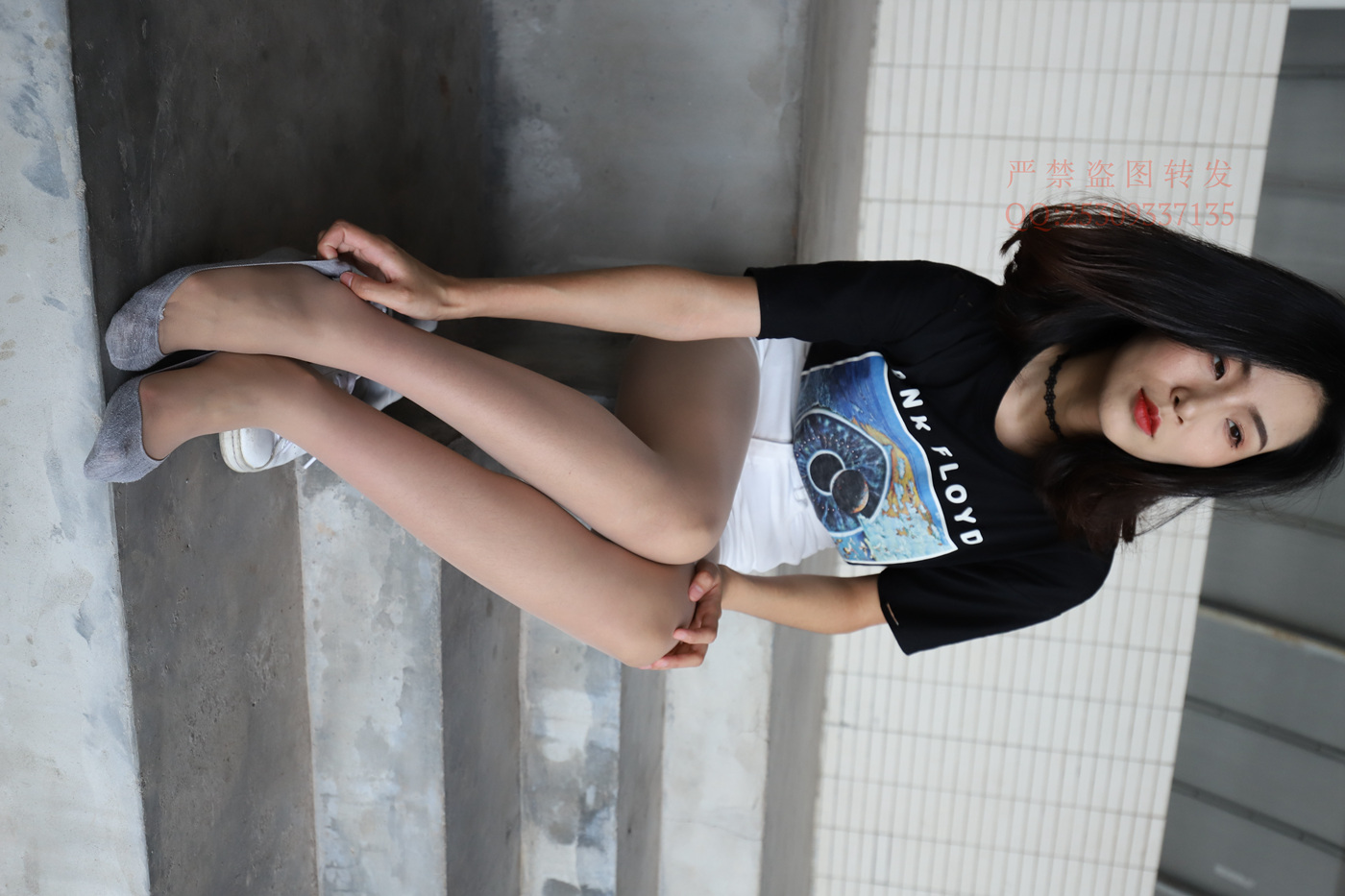 图片[46]-大西瓜爱牙膏-2018 7.8月活动 模特2（二） 贝壳头户外肉丝+船袜 (6)[155P] – 速更版-美库