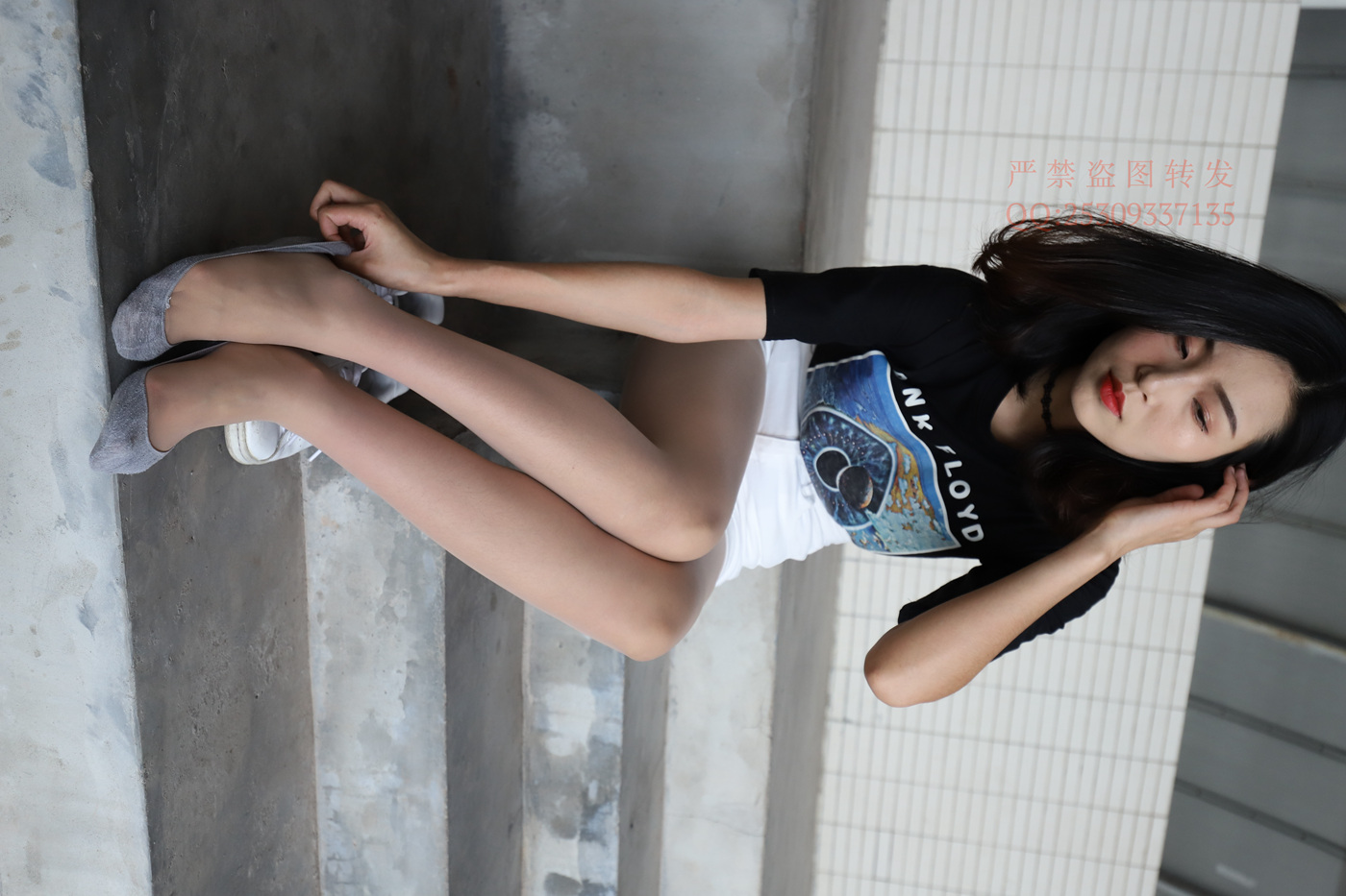 图片[47]-大西瓜爱牙膏-2018 7.8月活动 模特2（二） 贝壳头户外肉丝+船袜 (6)[155P] – 速更版-美库