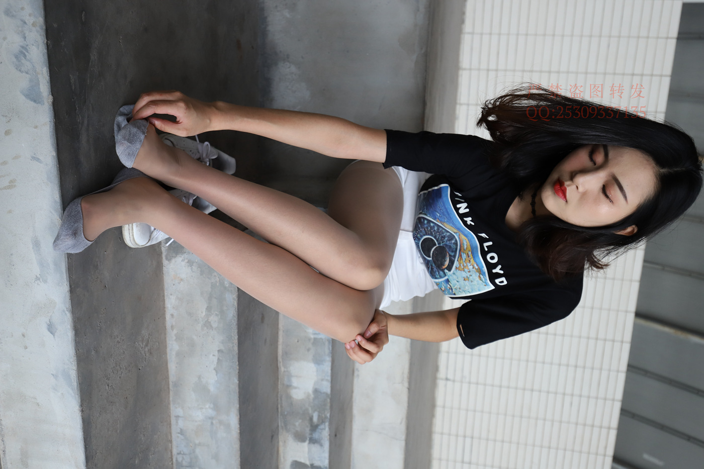 图片[48]-大西瓜爱牙膏-2018 7.8月活动 模特2（二） 贝壳头户外肉丝+船袜 (6)[155P] – 速更版-美库