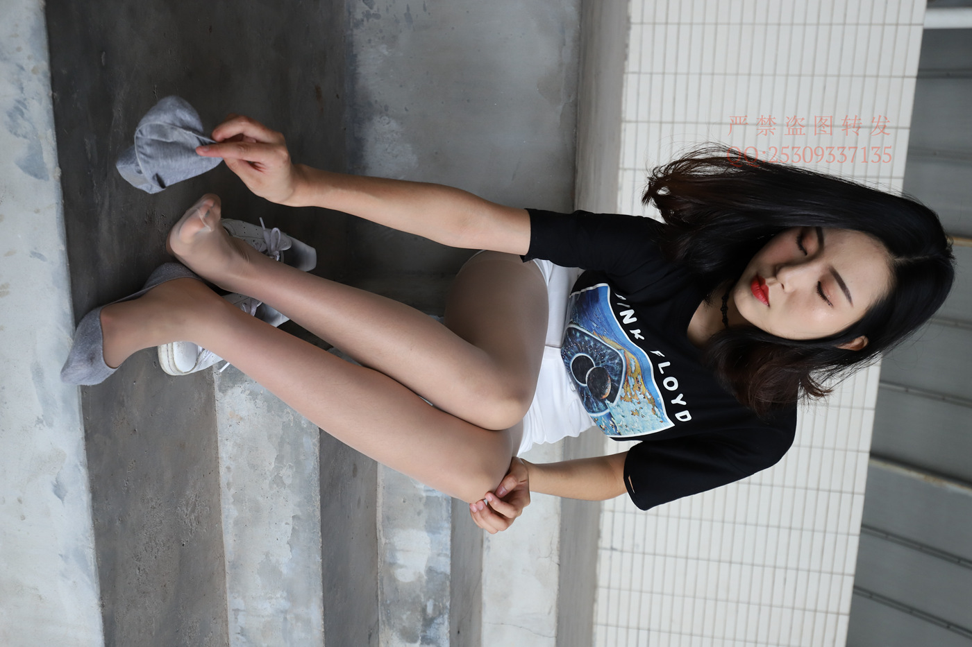 图片[49]-大西瓜爱牙膏-2018 7.8月活动 模特2（二） 贝壳头户外肉丝+船袜 (6)[155P] – 速更版-美库