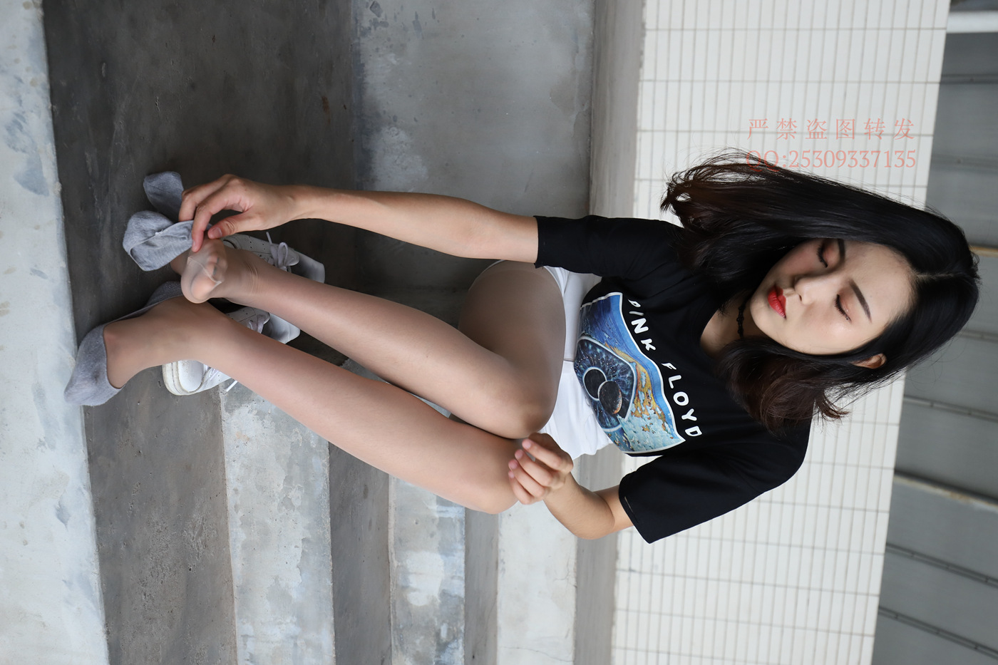 图片[50]-大西瓜爱牙膏-2018 7.8月活动 模特2（二） 贝壳头户外肉丝+船袜 (6)[155P] – 速更版-美库