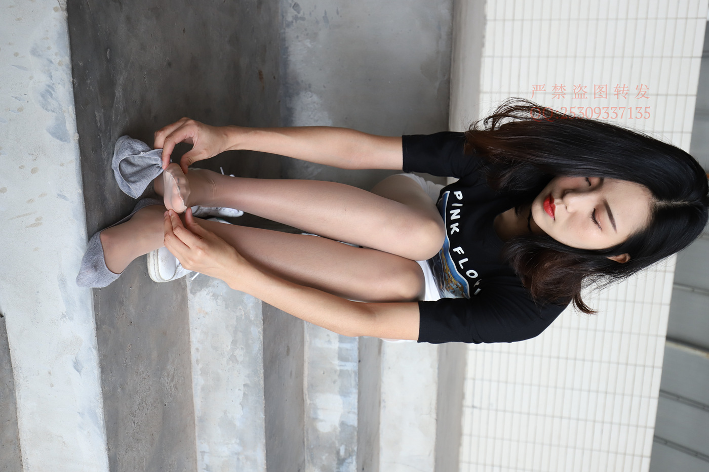 图片[54]-大西瓜爱牙膏-2018 7.8月活动 模特2（二） 贝壳头户外肉丝+船袜 (6)[155P] – 速更版-美库